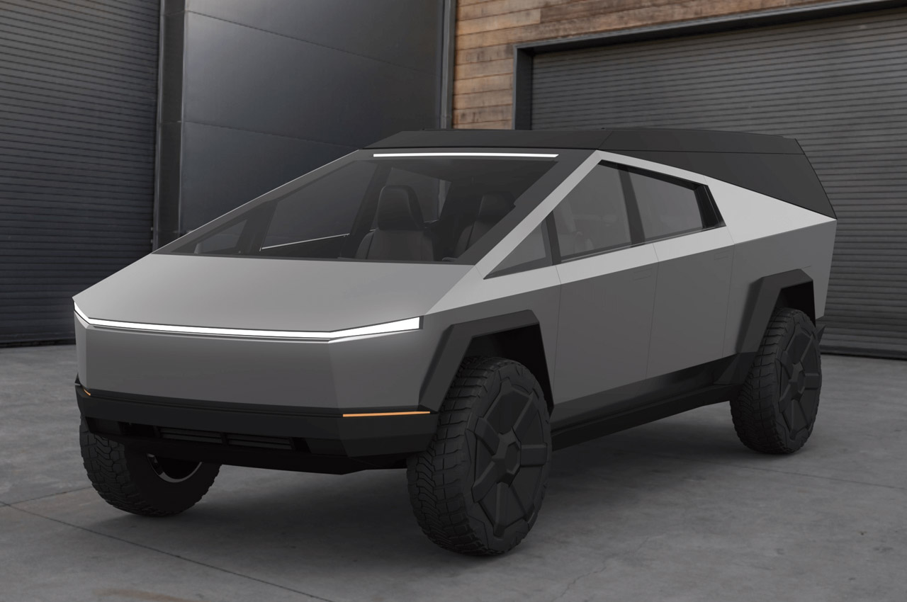 Cybertruck，Travel camper，Space grade materials，Cybecamper，lovers，Tesla，