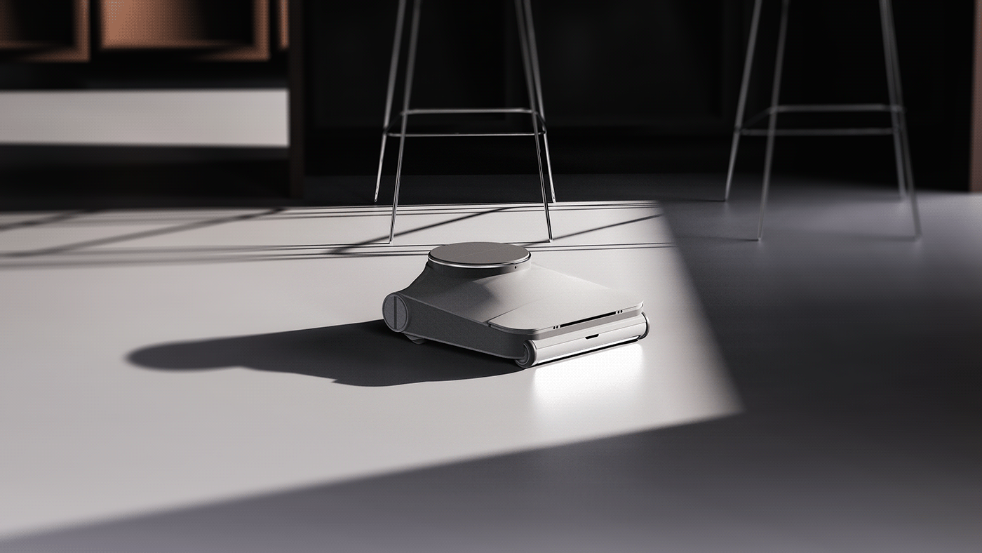 Portfoilo Design，product，product design，robot，Render，