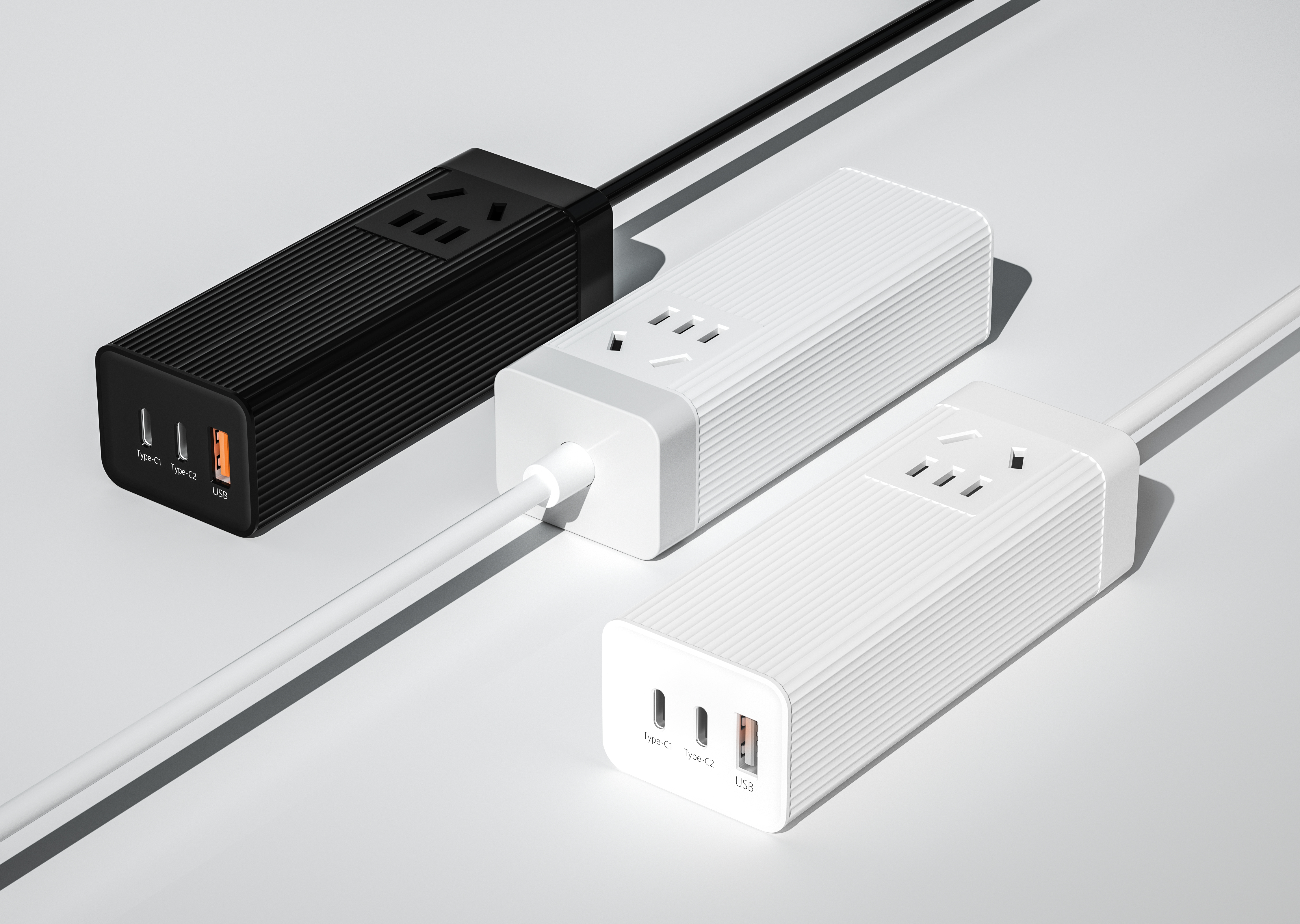 Charger, plug-in, gallium nitride charger, digital products，