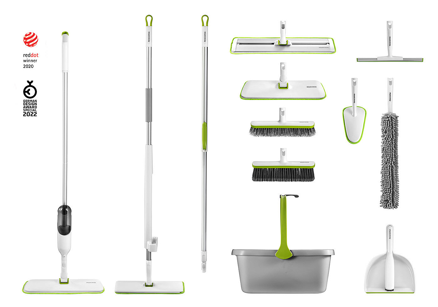 German Design Award 2022，Red Dot Award 2020，Cleaning tools，Broom，Mop，