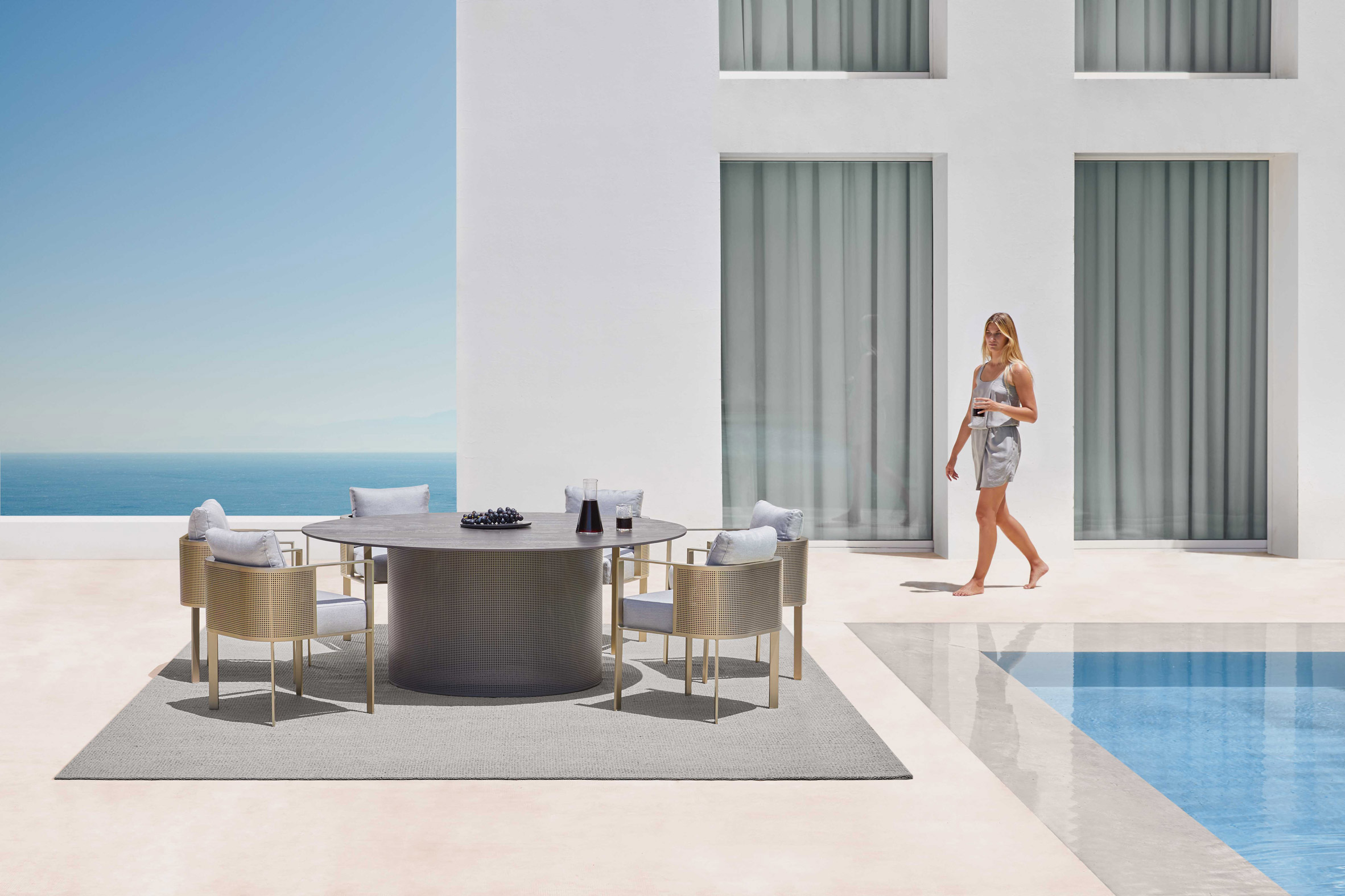 Outdoor furniture，Coastal area，summer，high-end，Solanas，