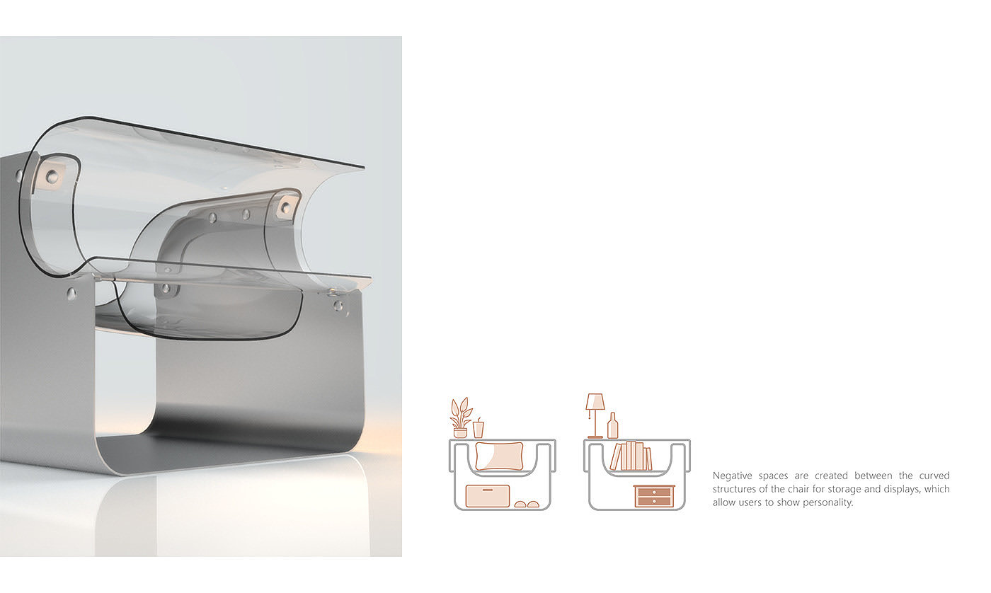chair，sofa，transparent，Special material，