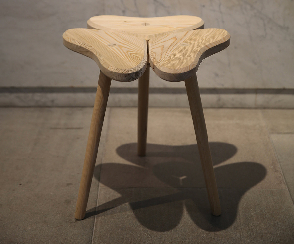 Clover，Sauna stool，love，comfortable，