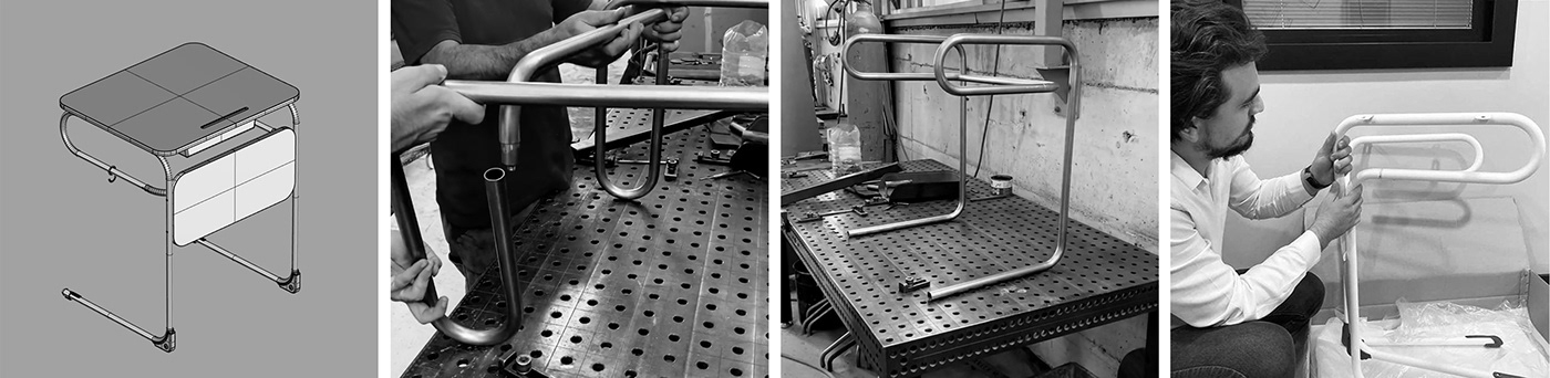 Rafet öztürkcü，Oğuz Ergin，product design，desk，Portable，