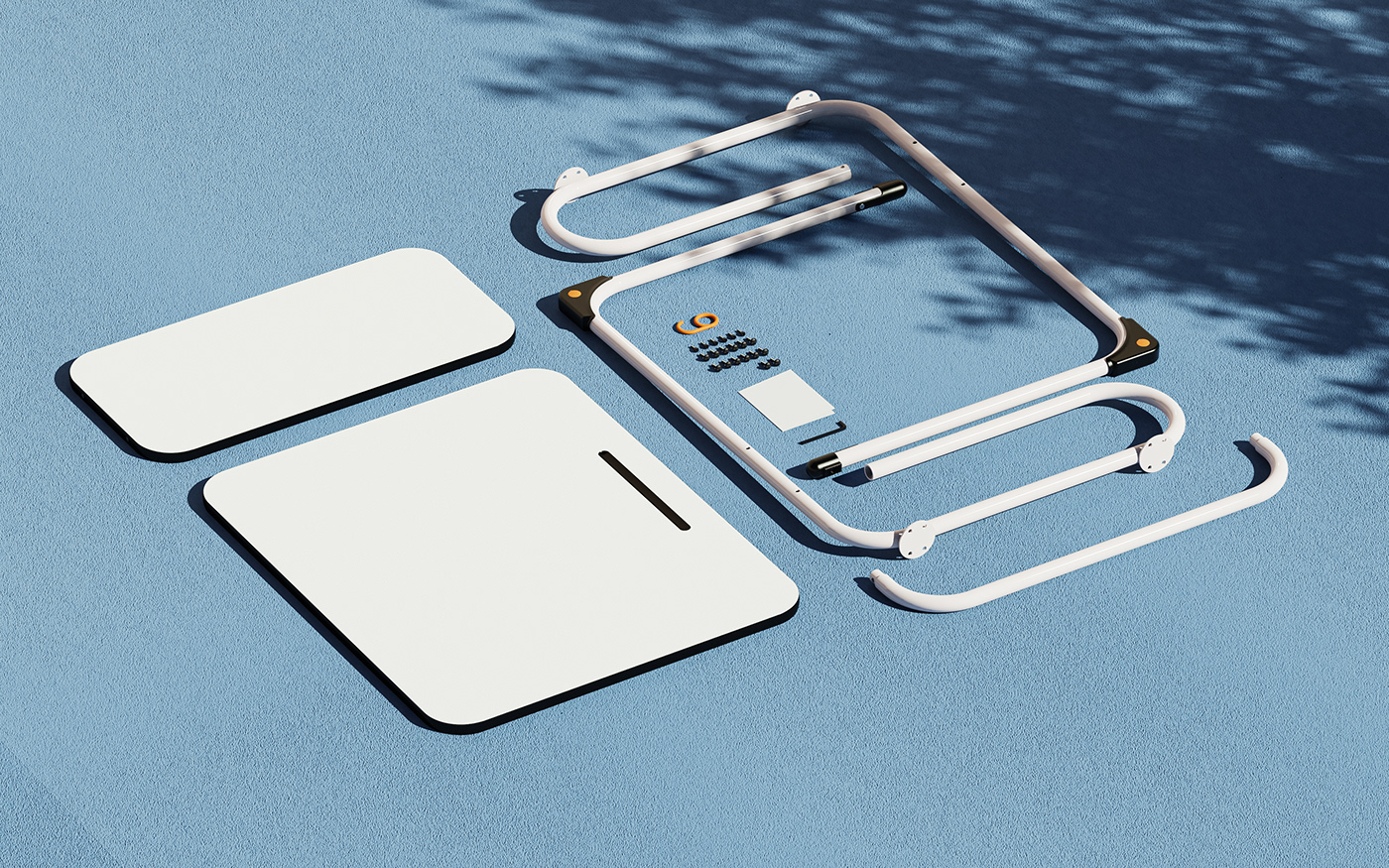 Rafet öztürkcü，Oğuz Ergin，product design，desk，Portable，