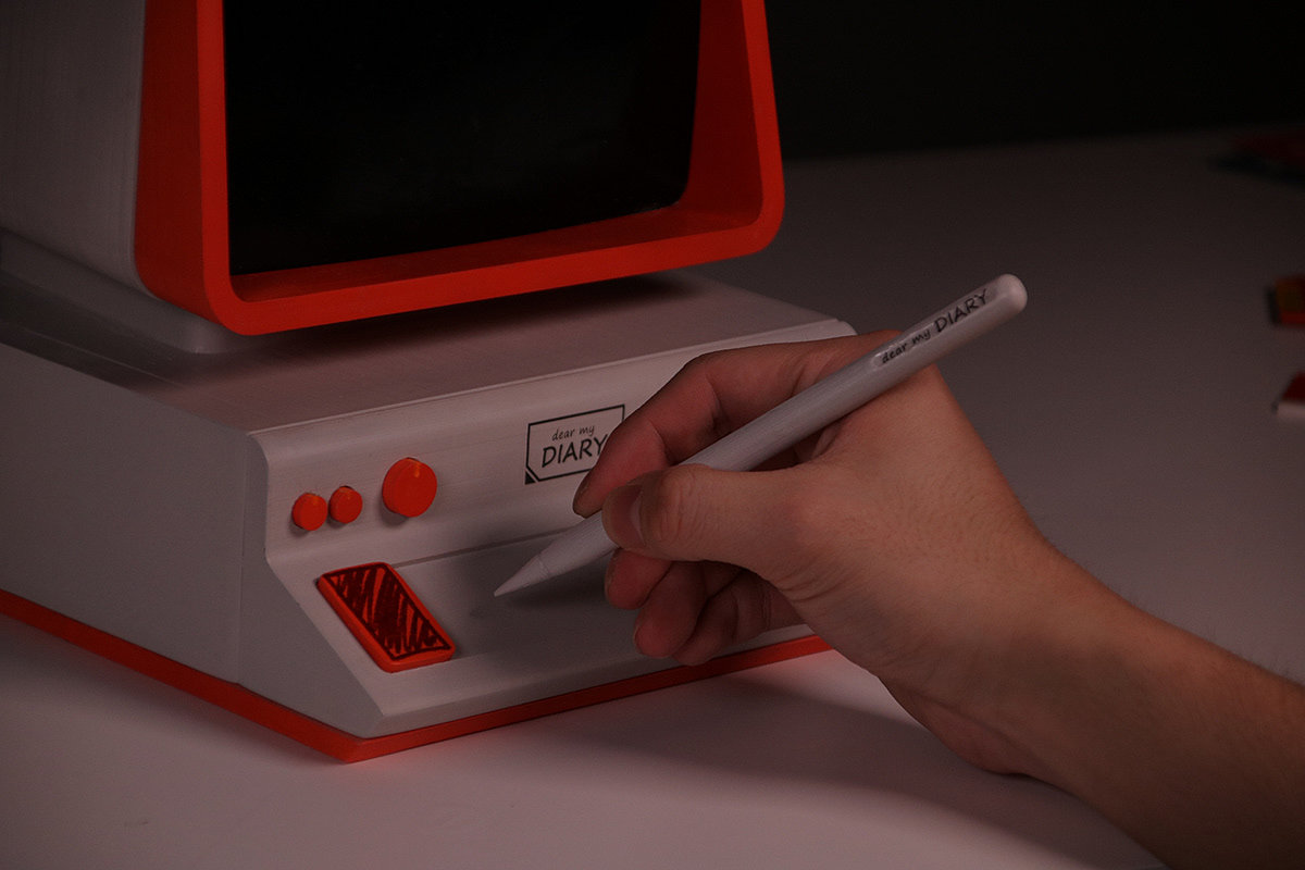 Electronic diary，diary，product，product design，