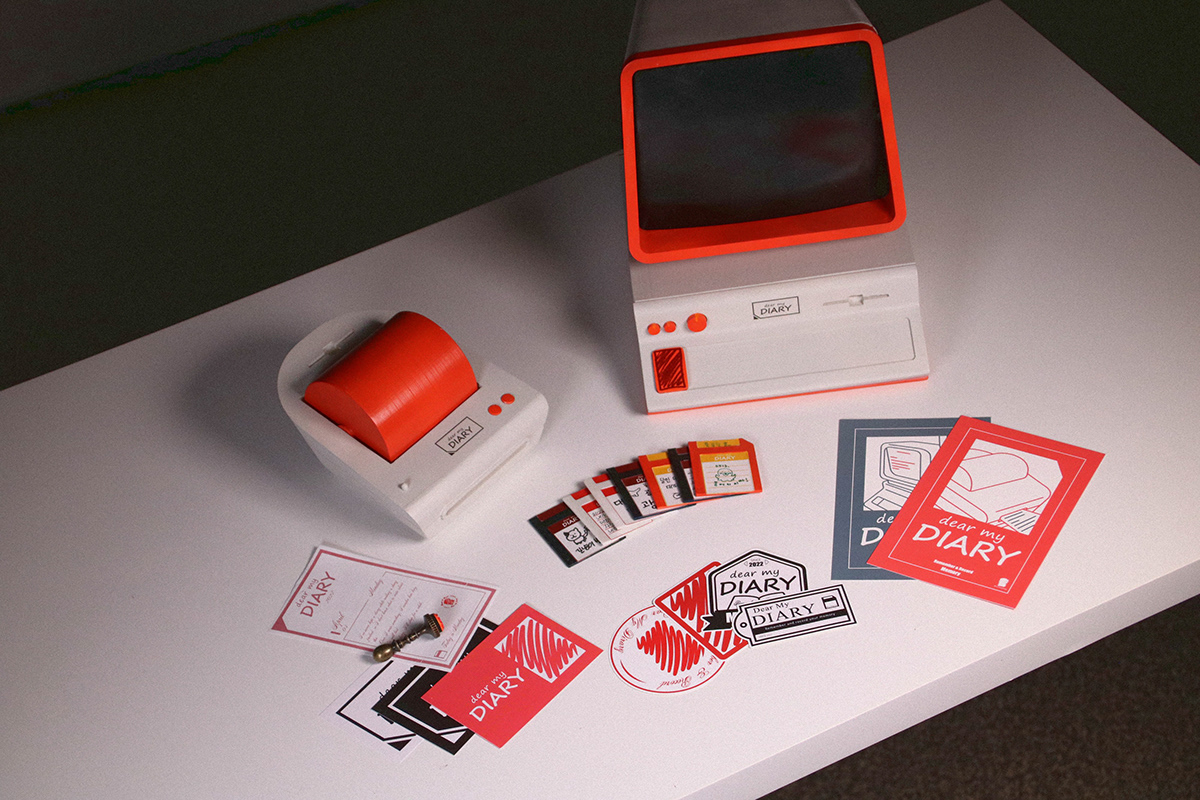 Electronic diary，diary，product，product design，