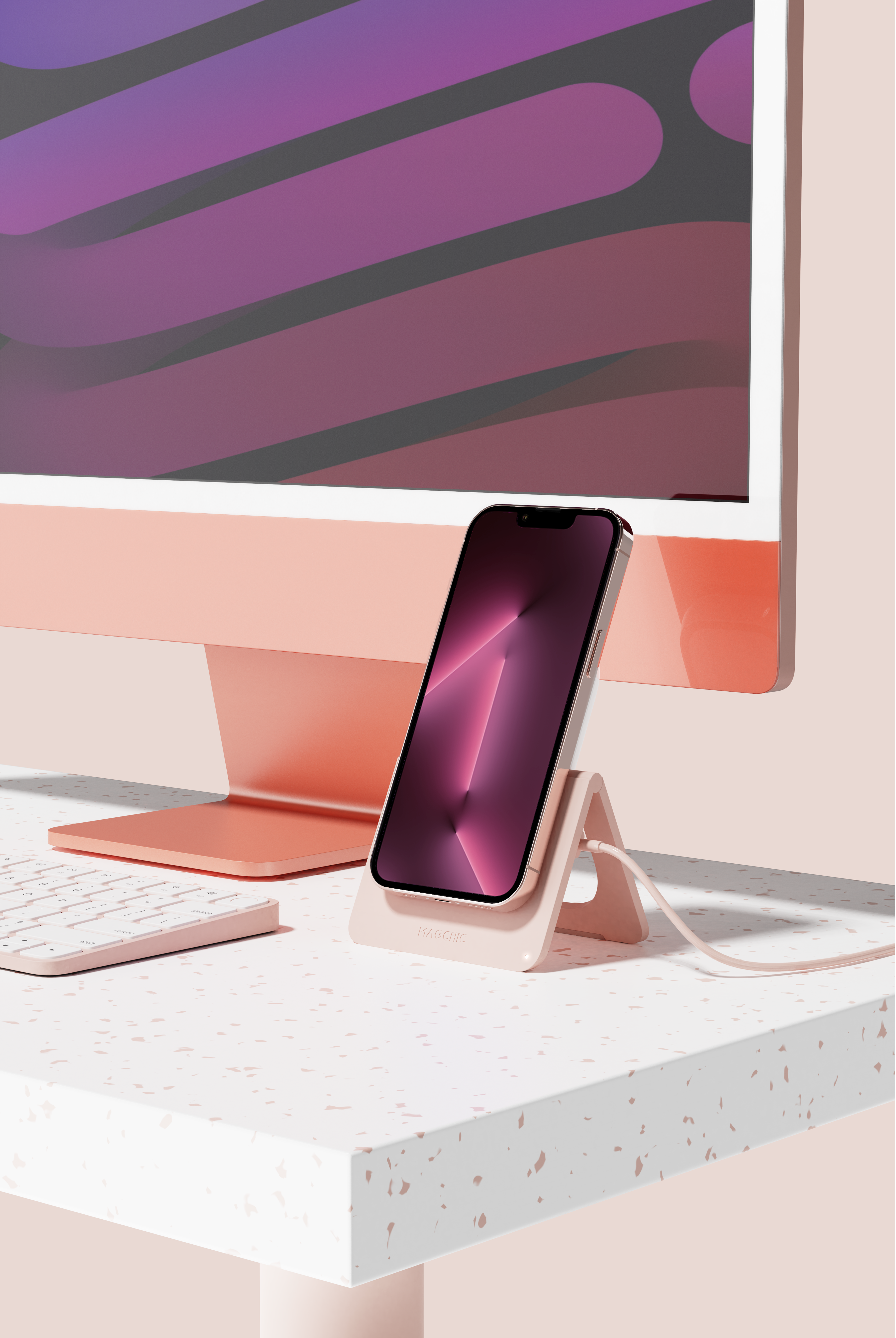 Thought design，3C products，portable battery，Wireless charging，