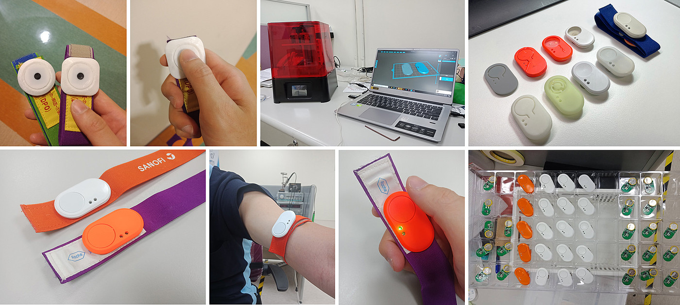 Intelligent tourniquet，product design，Ryan Lin，Portable operation，Anti-touch design，low cost，