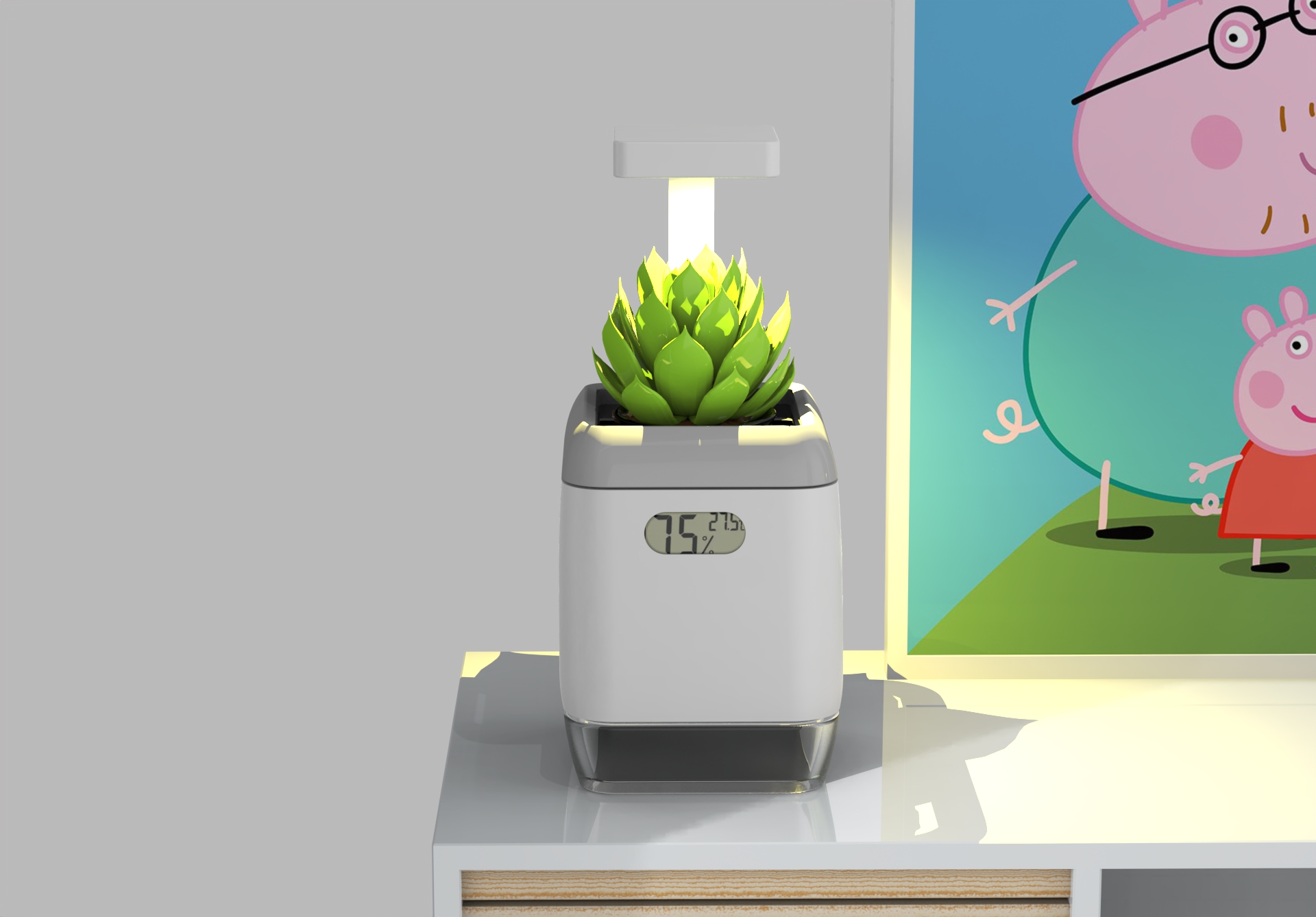 Flowerpot，Multi-meat curing，Intelligent products，