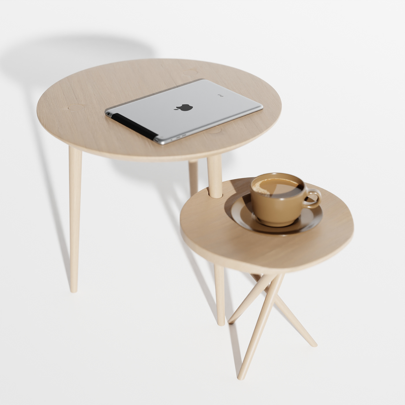 BLENDER，Table，furniture，product design，Minimalism，