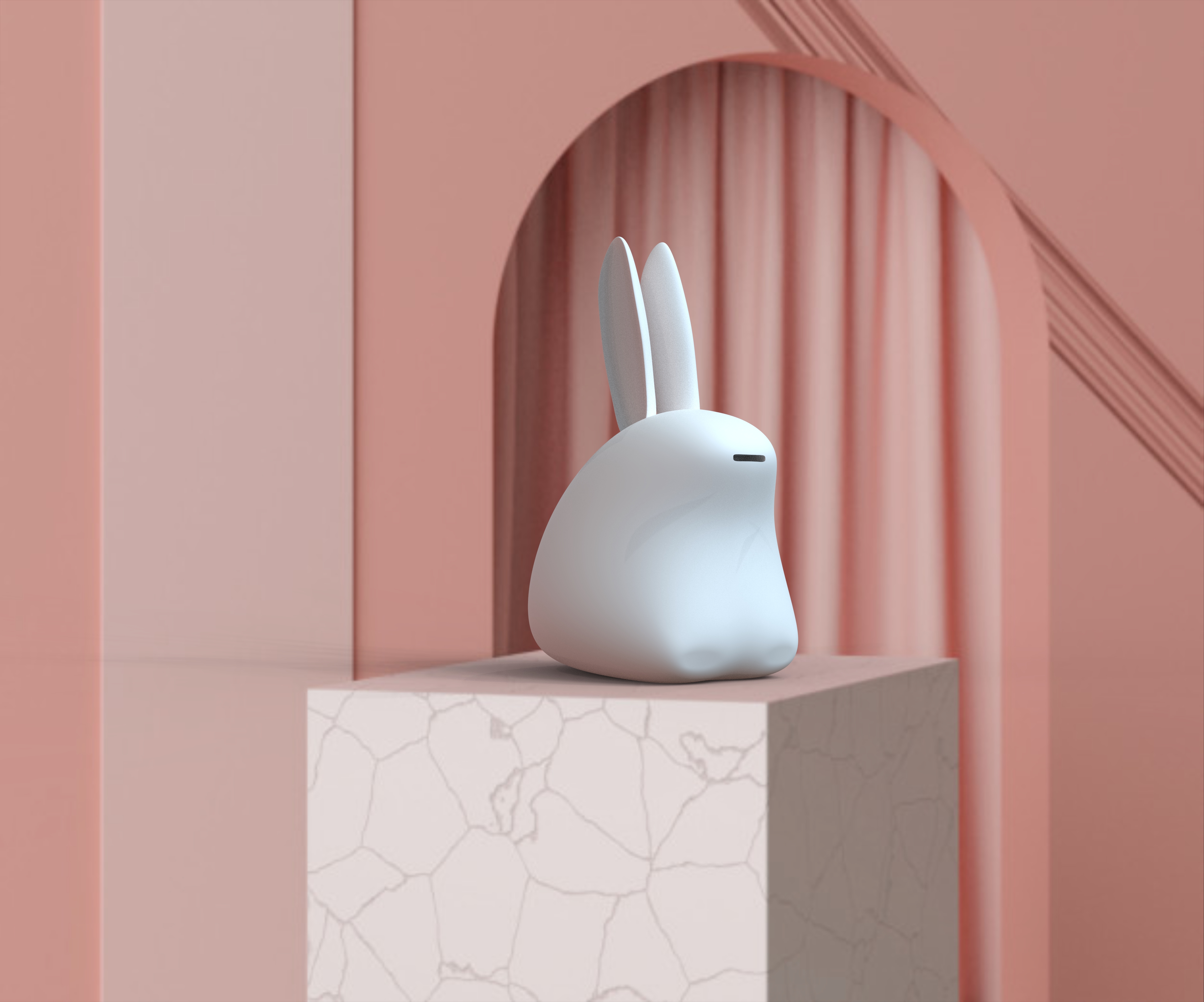 According to the rabbit morphology extraction in the design,，