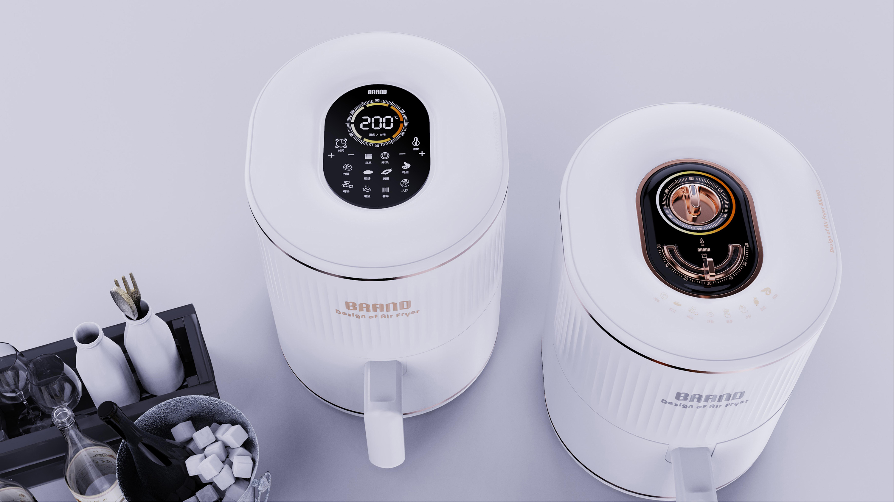 Air fryer，Kitchen artifact，