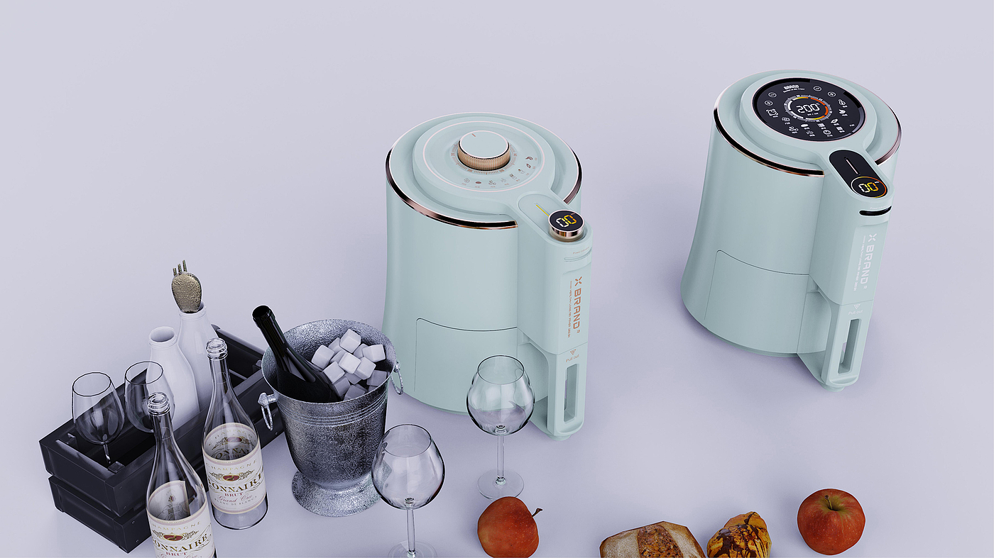 Air fryer，Kitchen artifact，