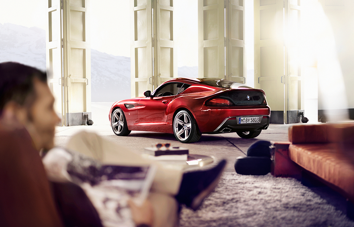 bmw，Sports car，BMW Zagato coup，