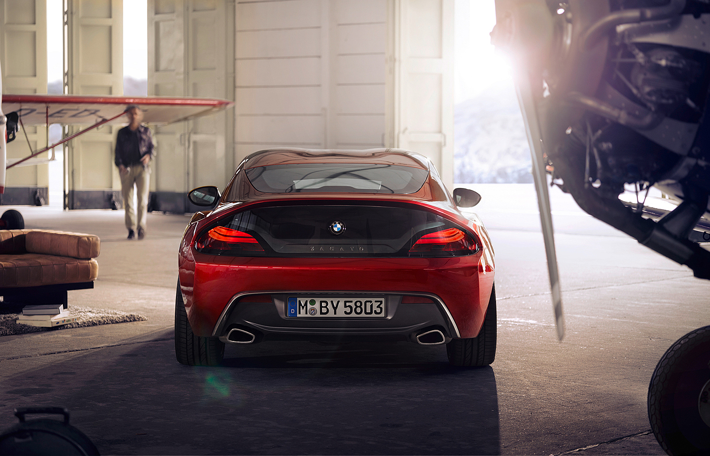 bmw，Sports car，BMW Zagato coup，