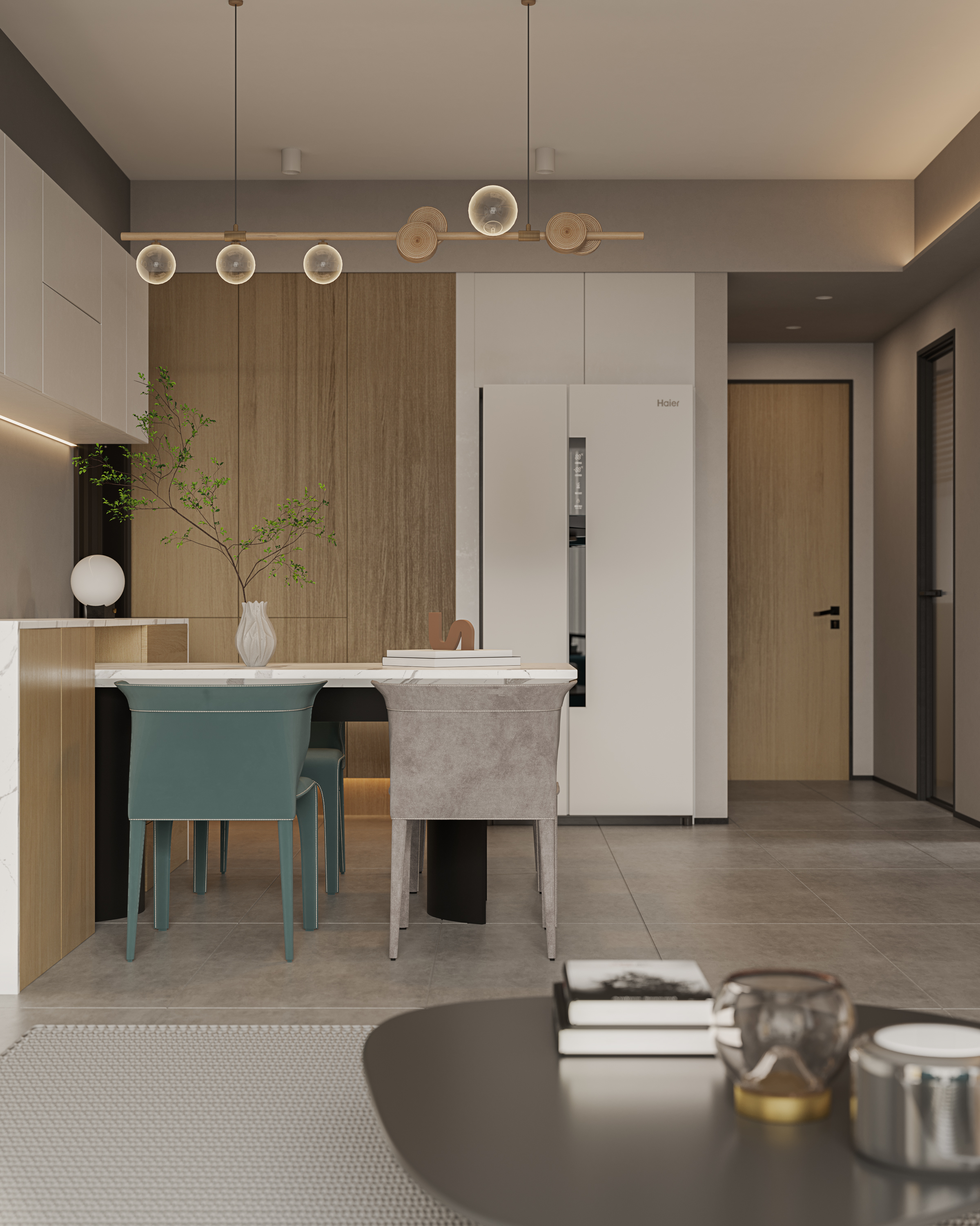 Modern small apartment，