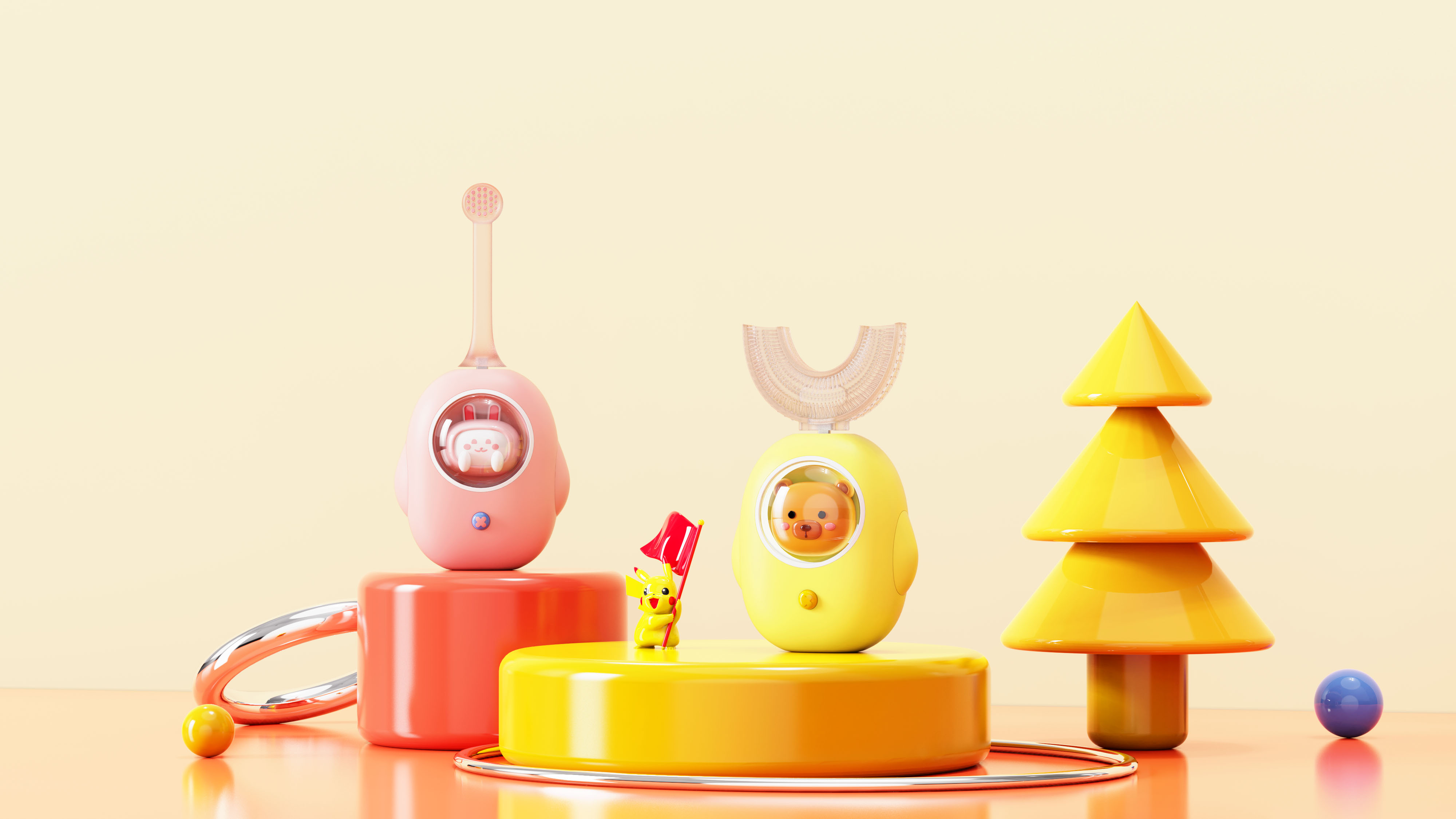 electronic product，Child mother and baby，Color design，