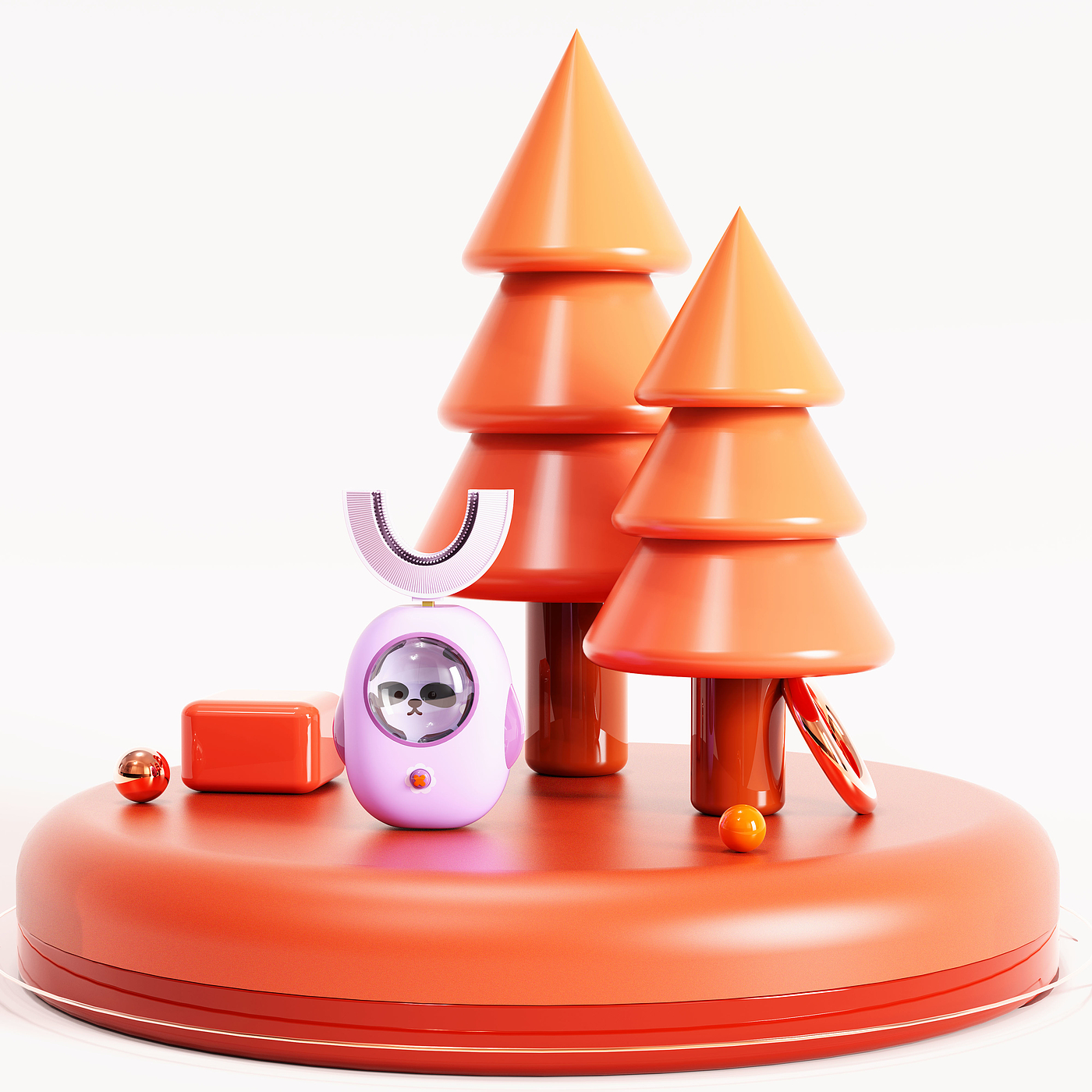 electronic product，Child mother and baby，Color design，