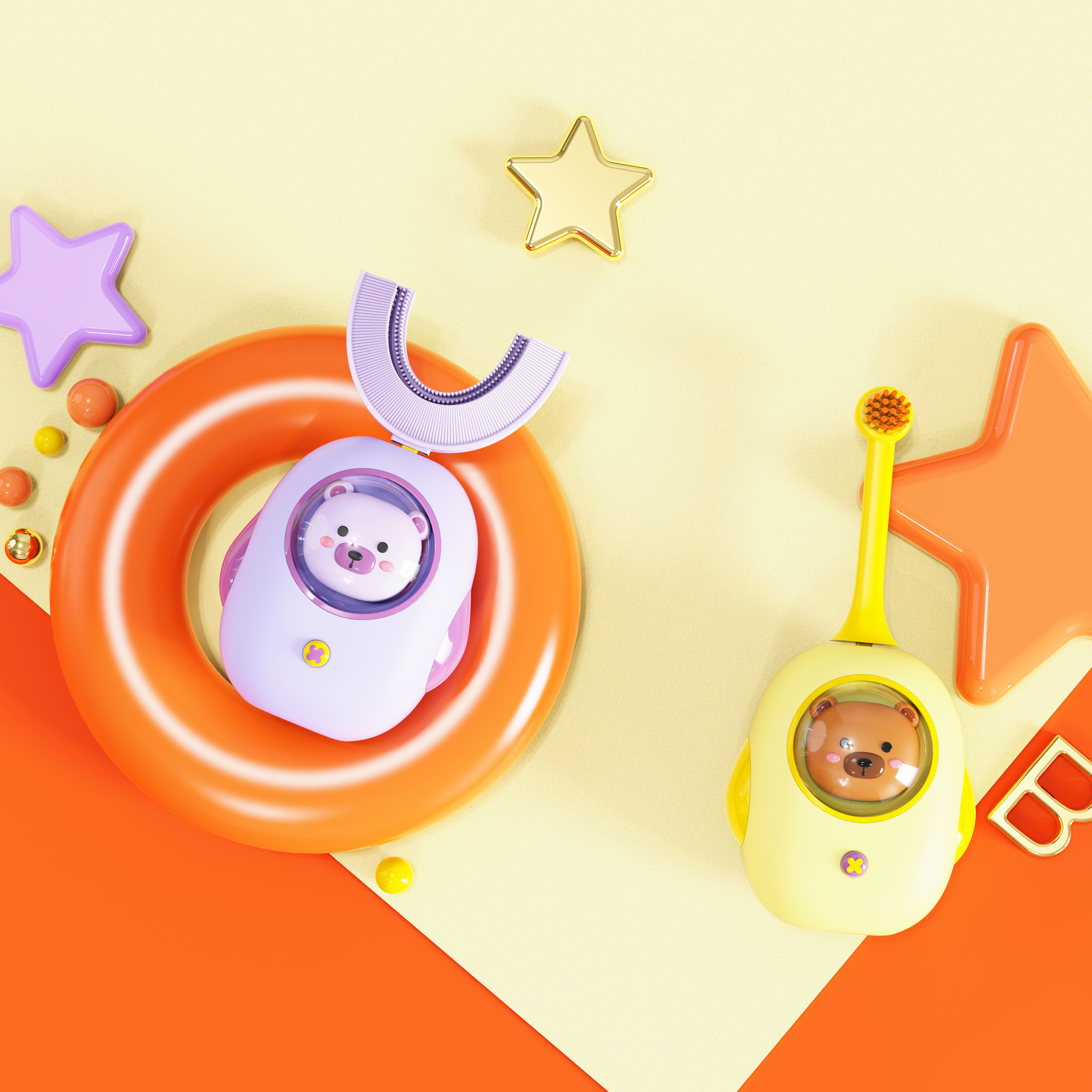 electronic product，Child mother and baby，Color design，