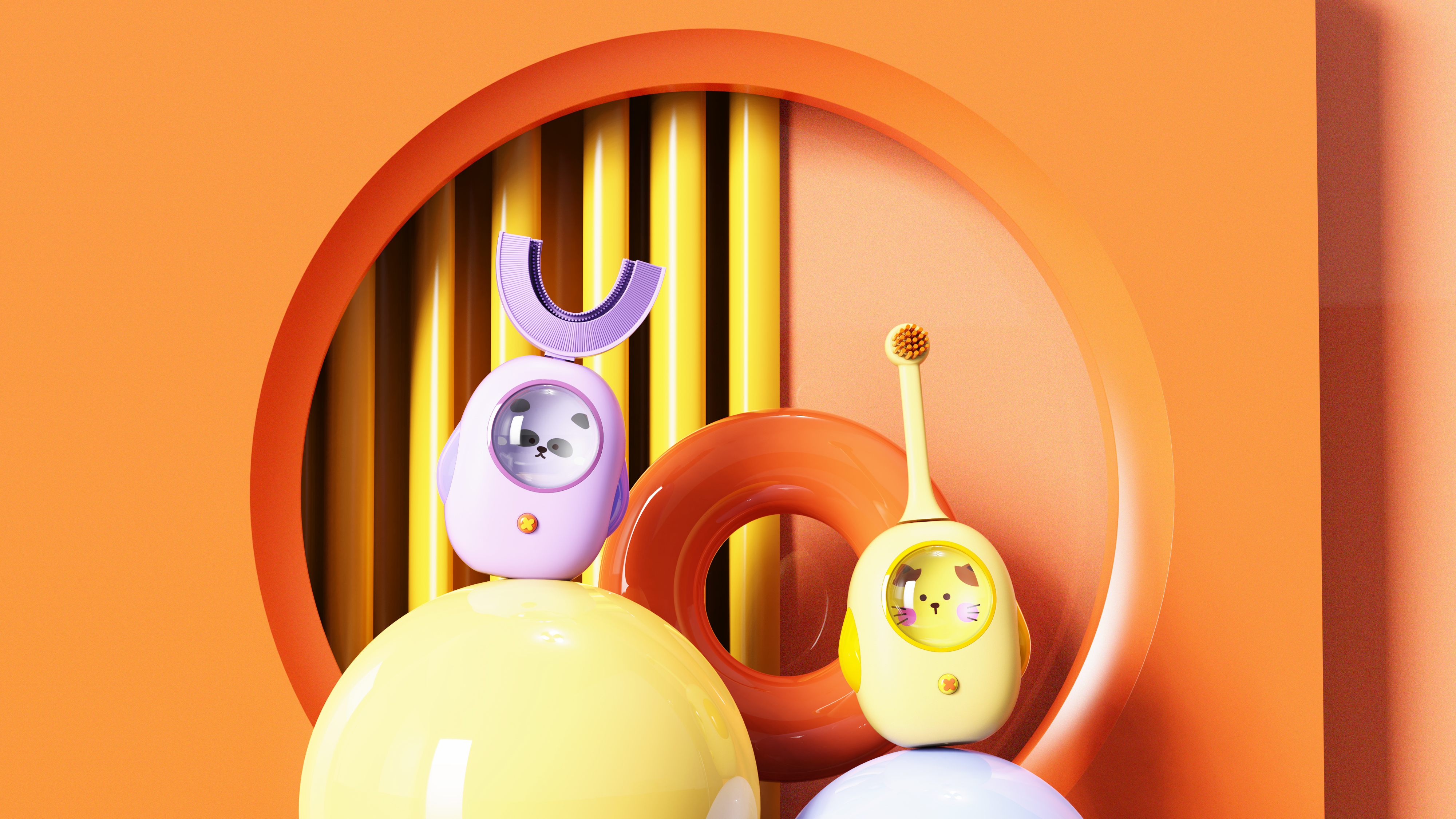 electronic product，Child mother and baby，Color design，