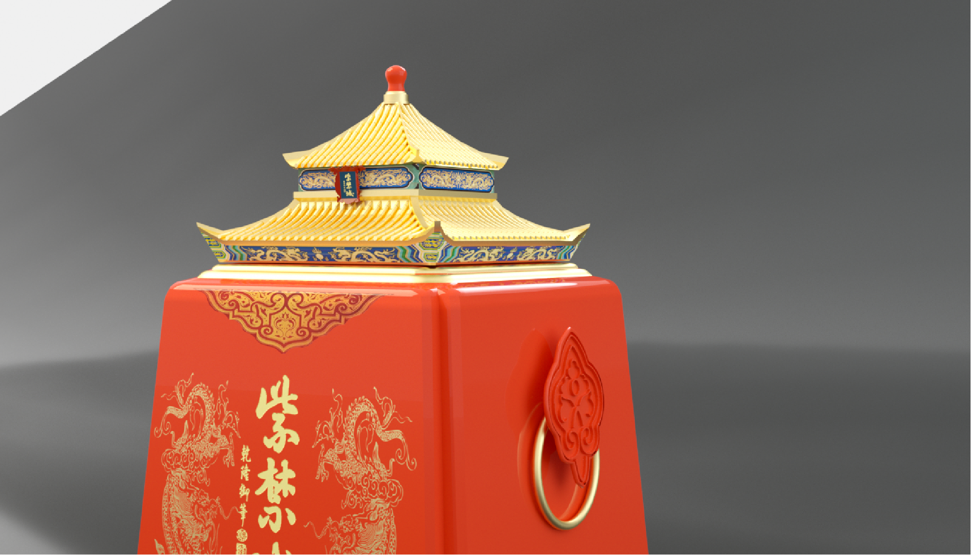 packing，The wine bottle，Design，