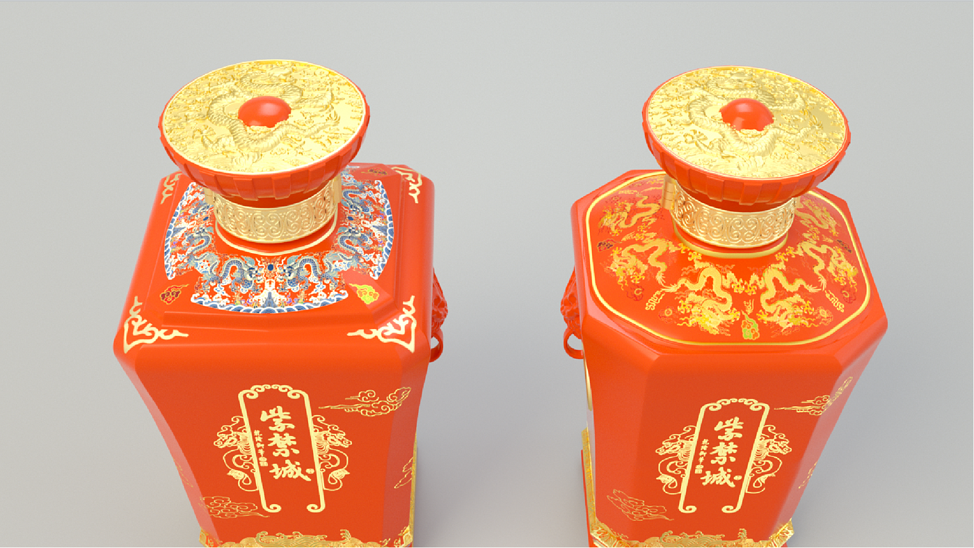 packing，The wine bottle，Design，