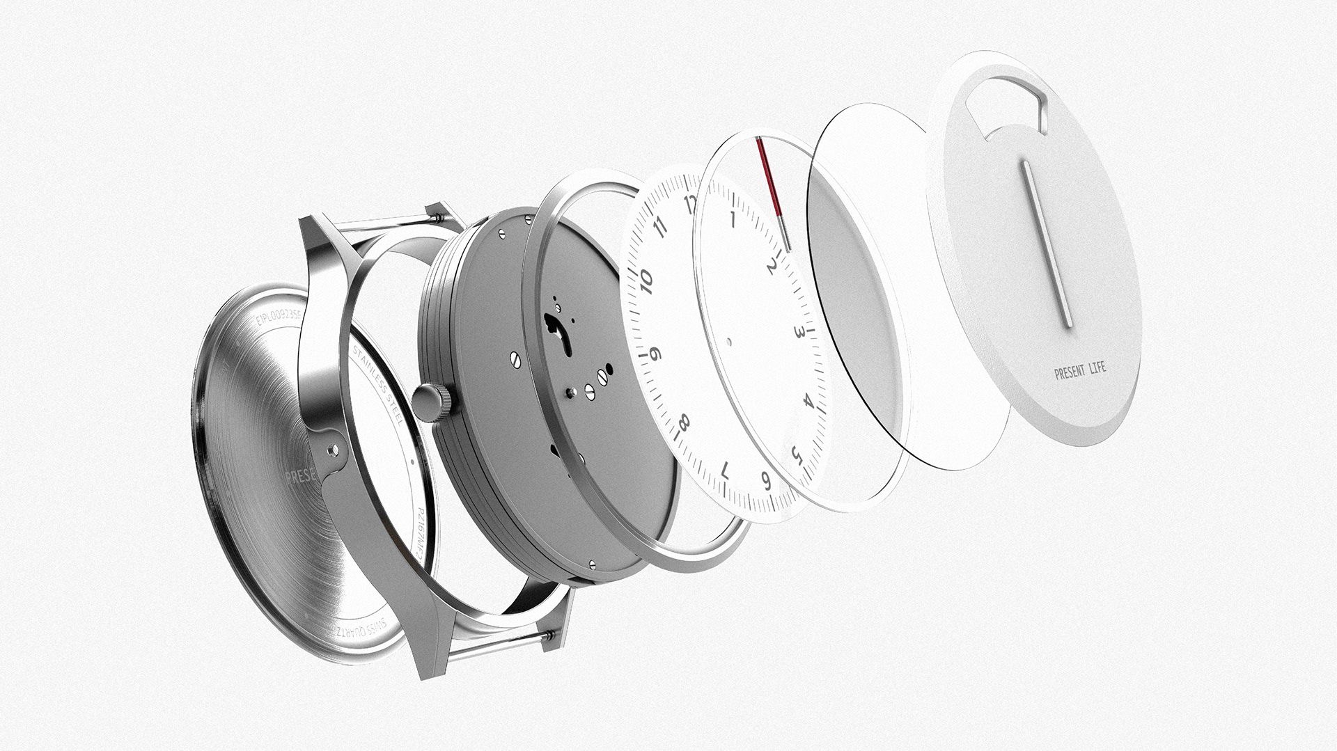 Wrist watch，Design，"Death Poetry Society"，PRESENT LIFE，