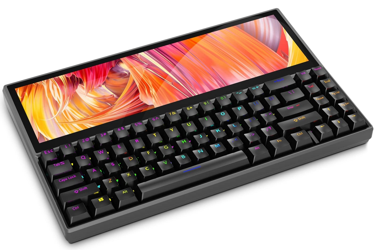 Mechanical keyboard，touch screen，multi-function，