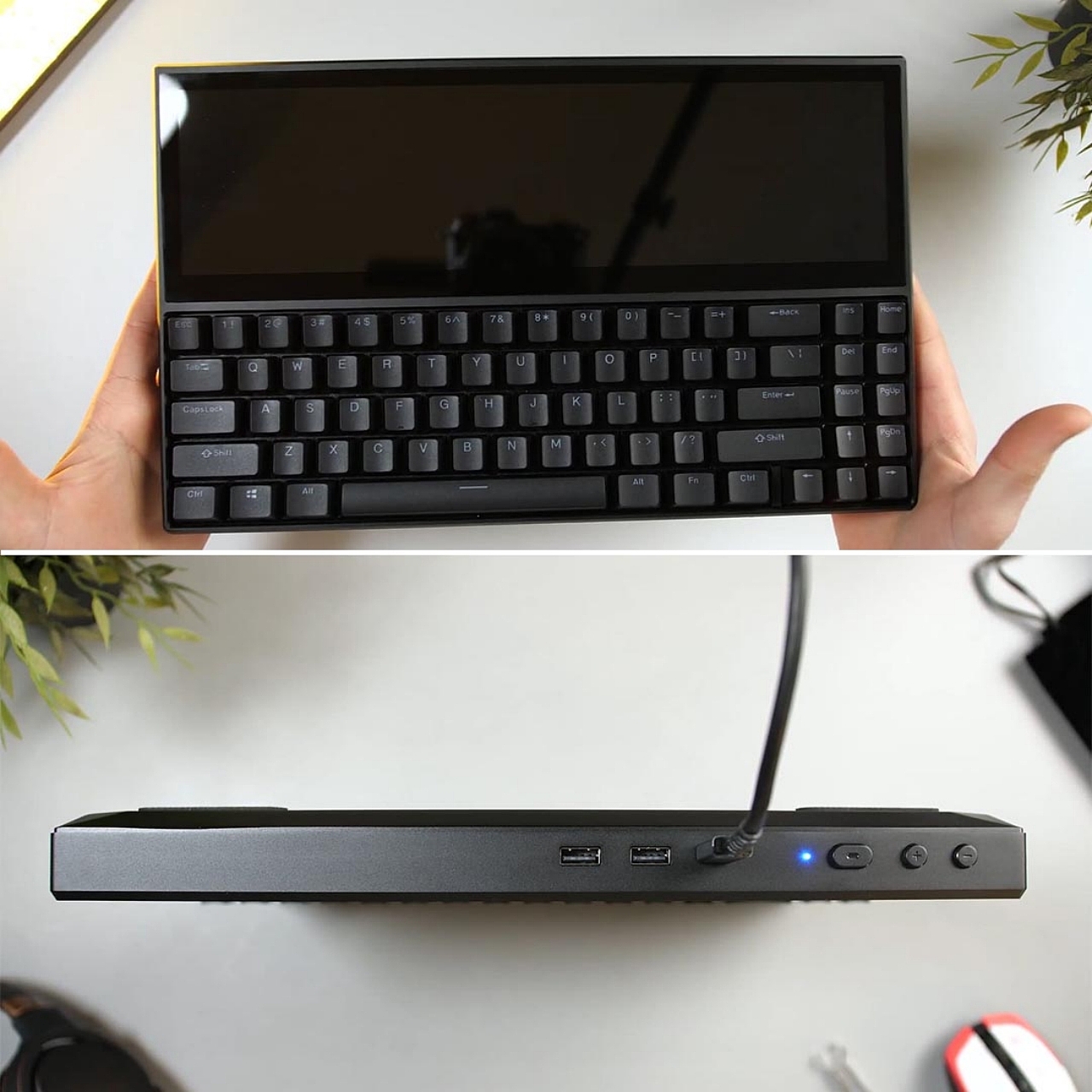 Mechanical keyboard，touch screen，multi-function，