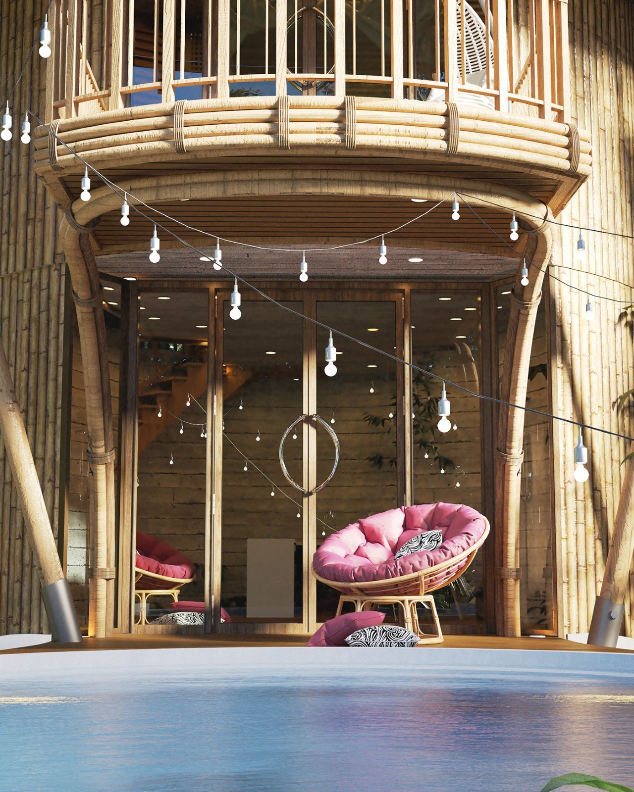 Design，Mushroom，villa，residence，