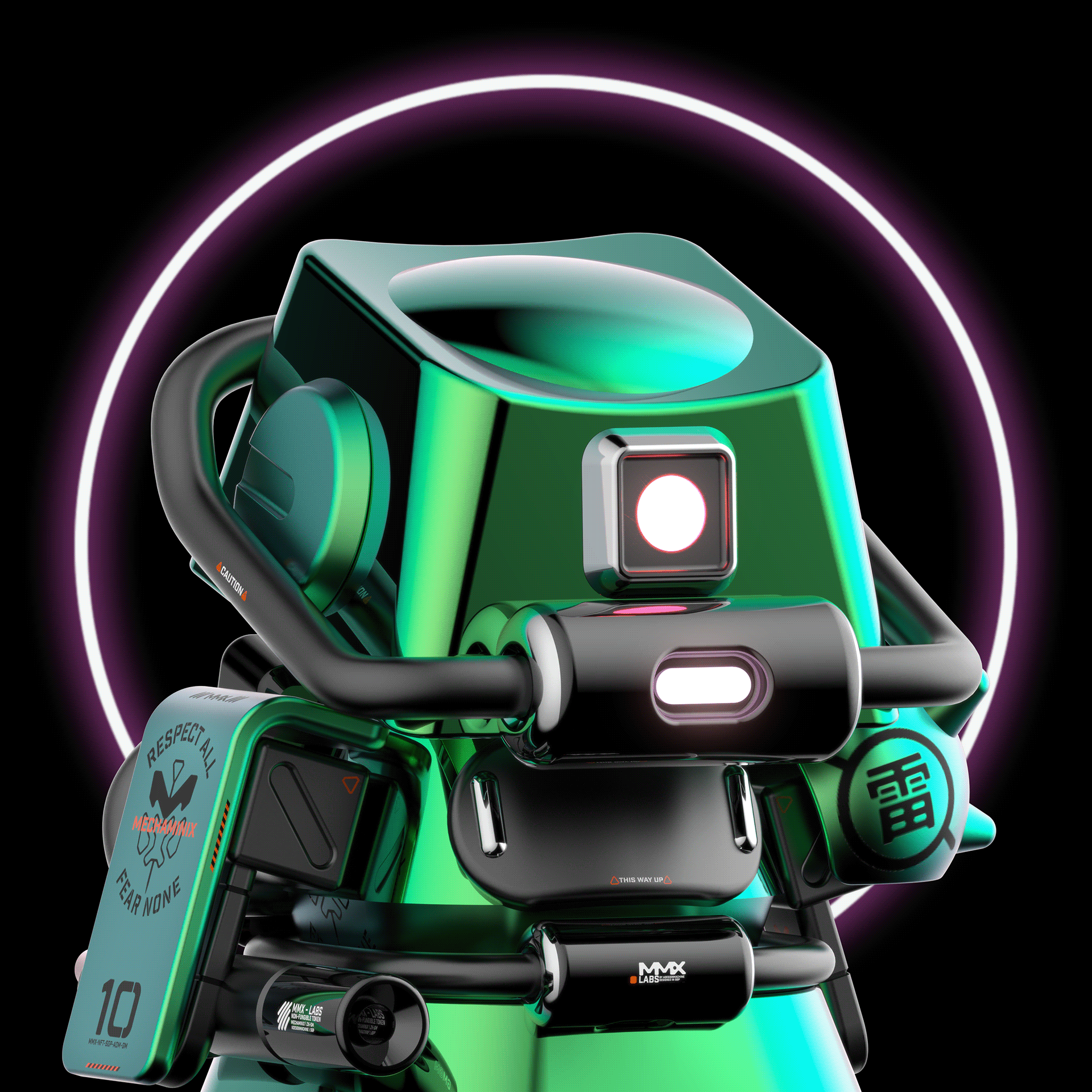 MechaMiniX，product design，fashion，Personalized design，Alden Koh，