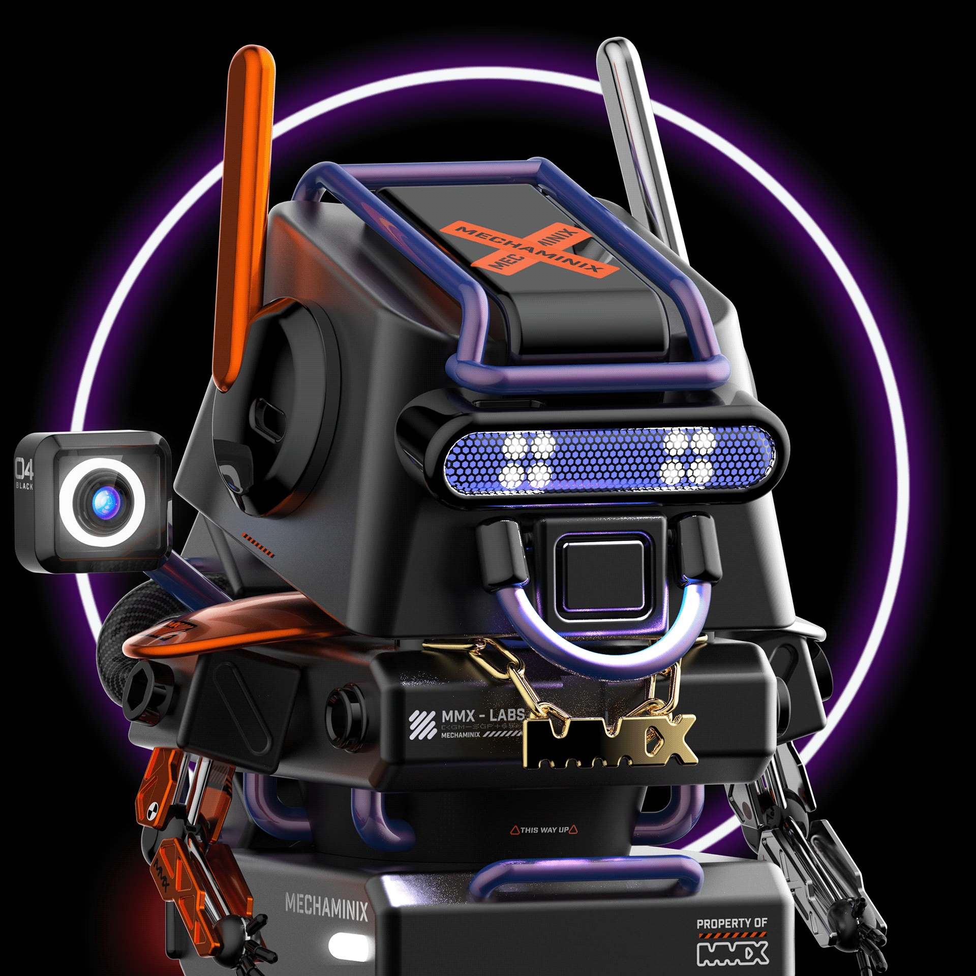 MechaMiniX，product design，fashion，Personalized design，Alden Koh，