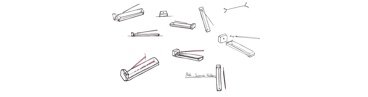 jeongchun Lee，Path，product design，Incense burner，acrylic resin ，