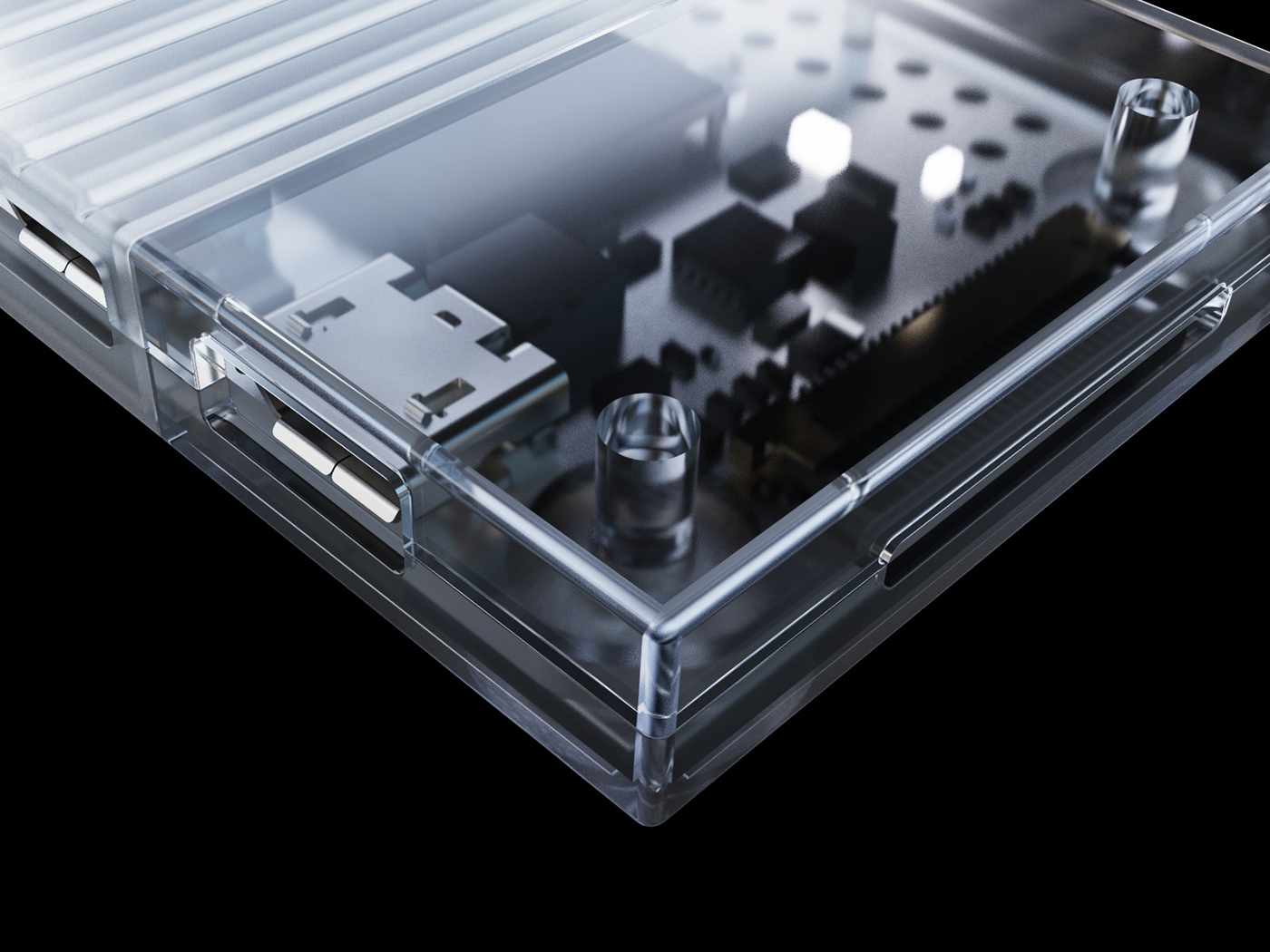 Richky Ananta，product design，industrial design，Transparent housing，