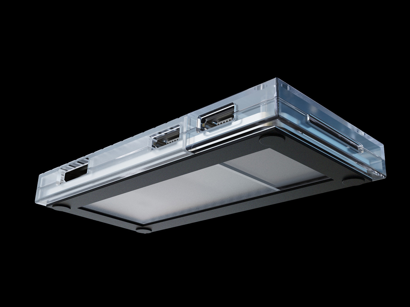 Richky Ananta，product design，industrial design，Transparent housing，