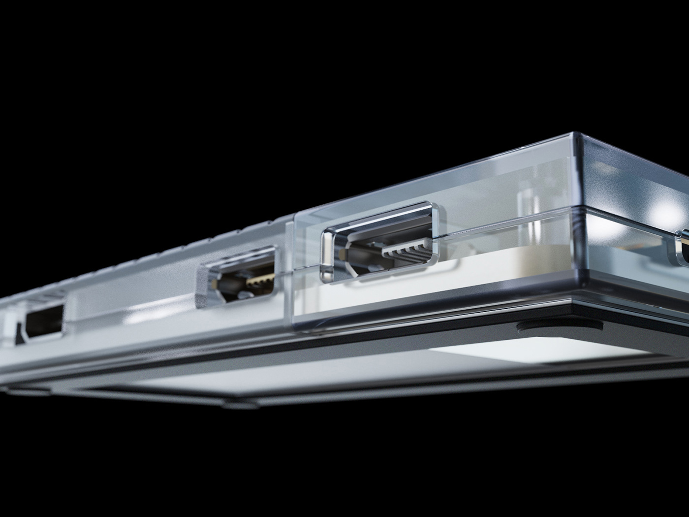 Richky Ananta，product design，industrial design，Transparent housing，