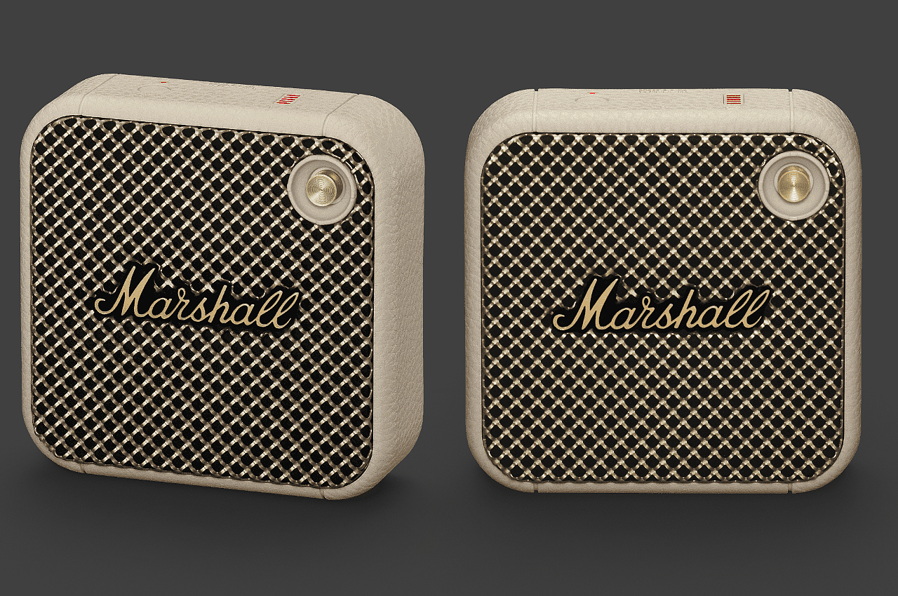 marshall，便携式，耐用性，可持续设计，蓝牙扬声器，产品设计，