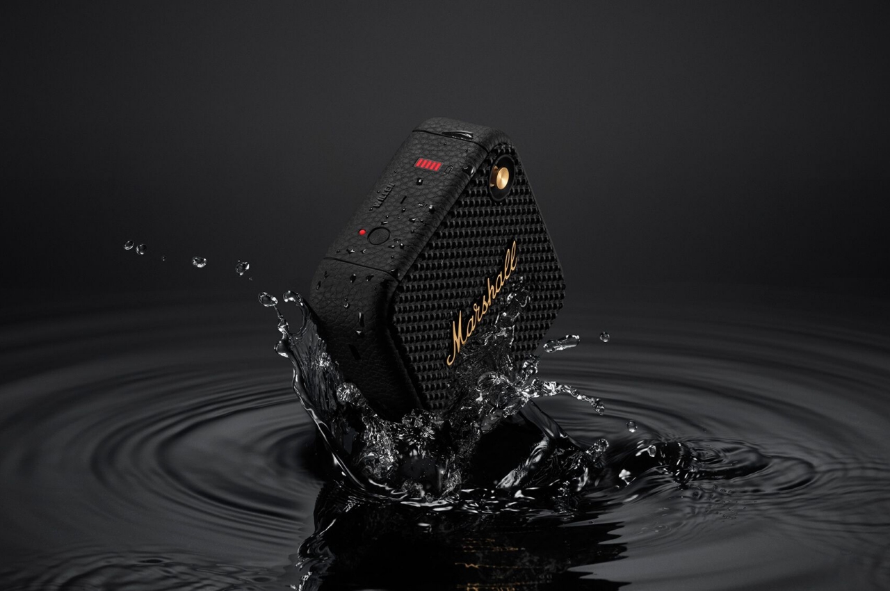 marshall，portable，durability，Sustainable design，Bluetooth speaker，product design，