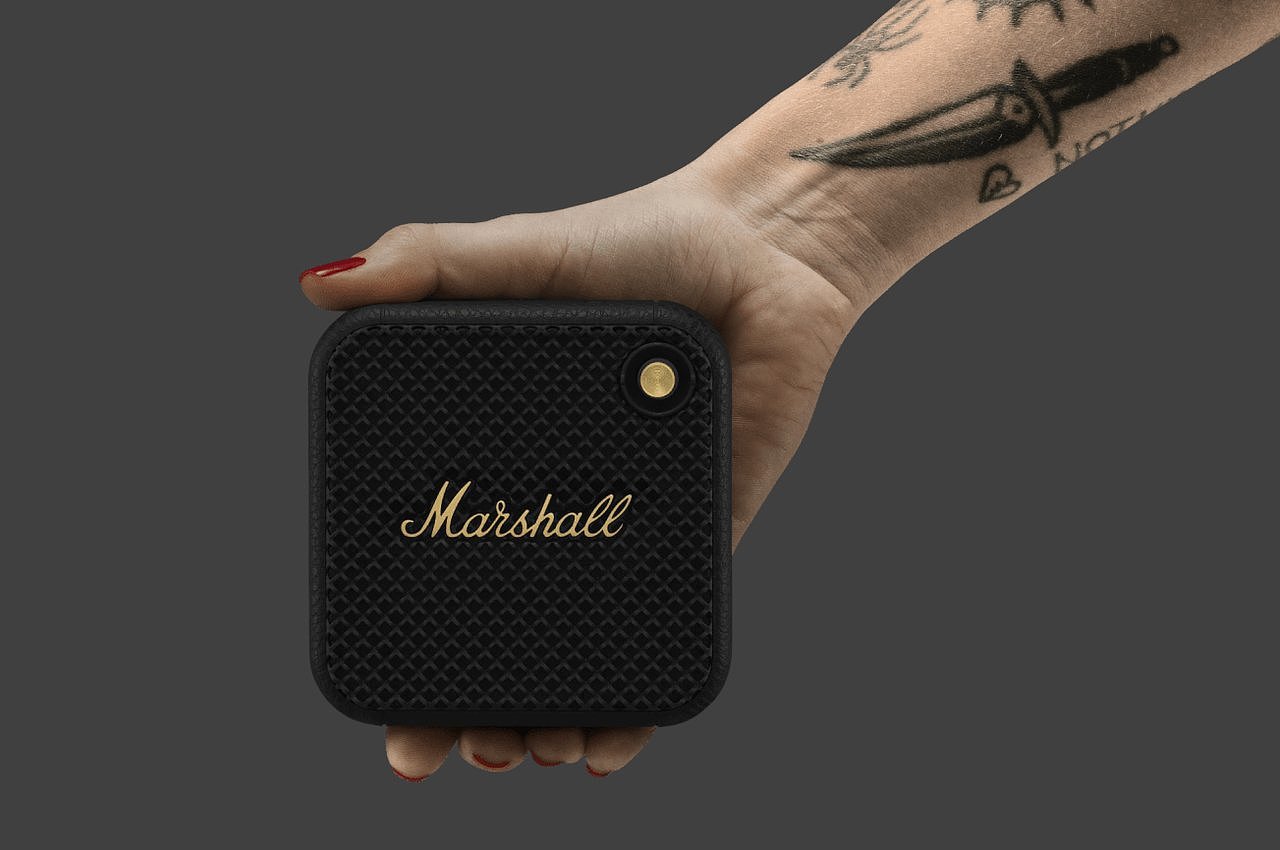 marshall，便携式，耐用性，可持续设计，蓝牙扬声器，产品设计，