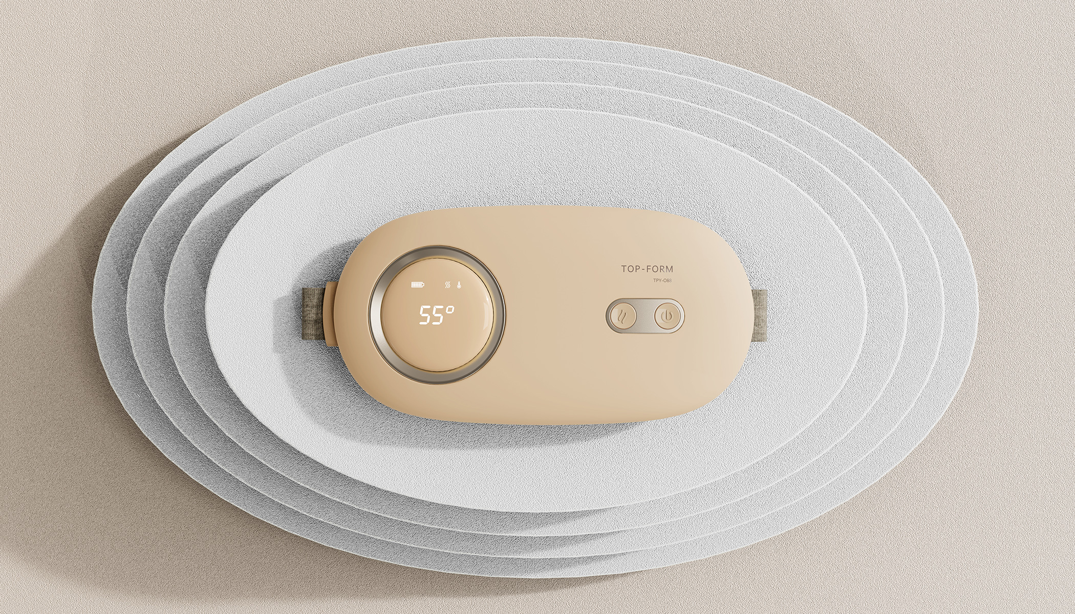 Warm palace belt，Appearance design，Structural design，Upper bearing design，electronic product，Ladies Care Products，