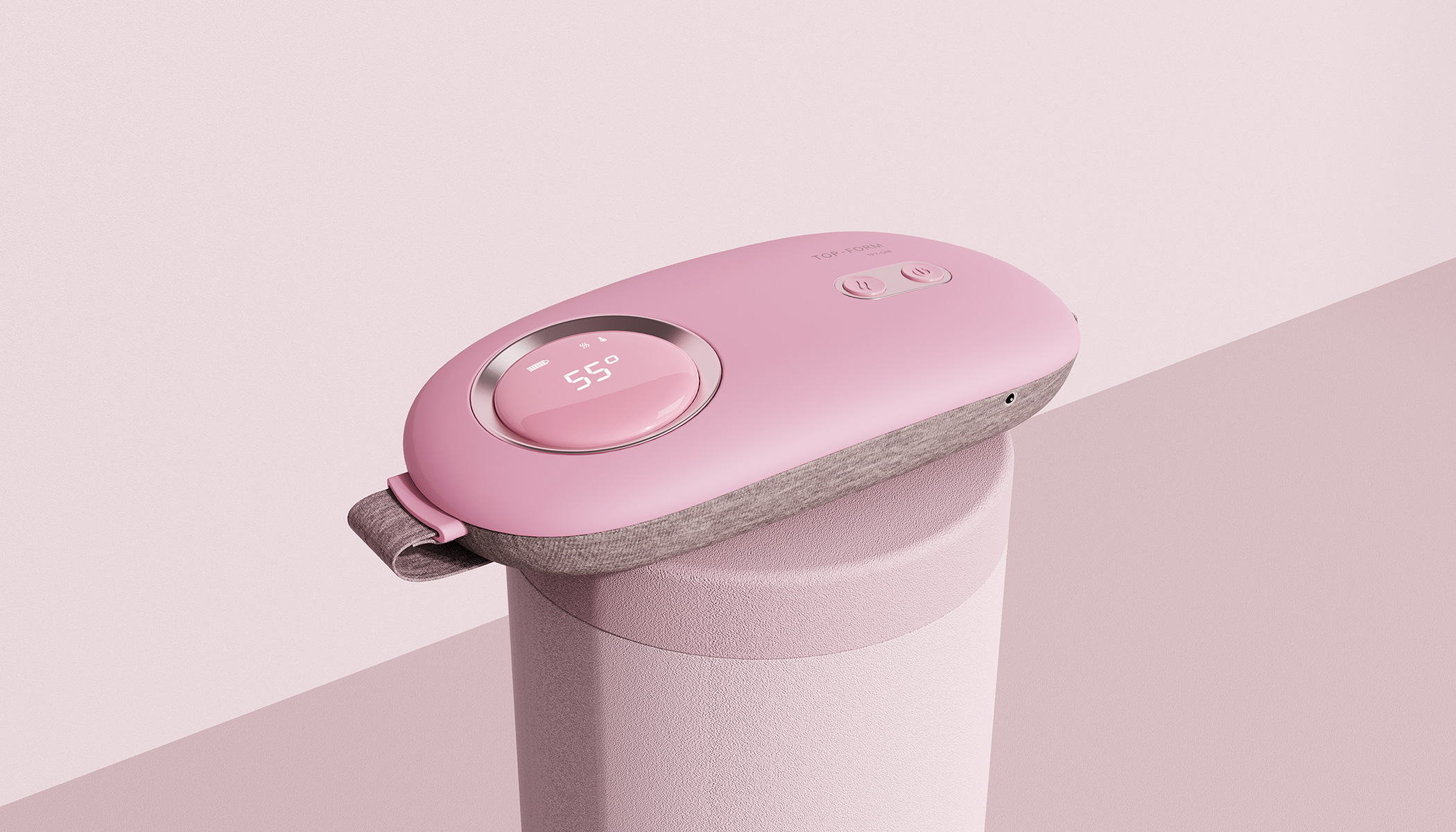 Warm palace belt，Appearance design，Structural design，Upper bearing design，electronic product，Ladies Care Products，