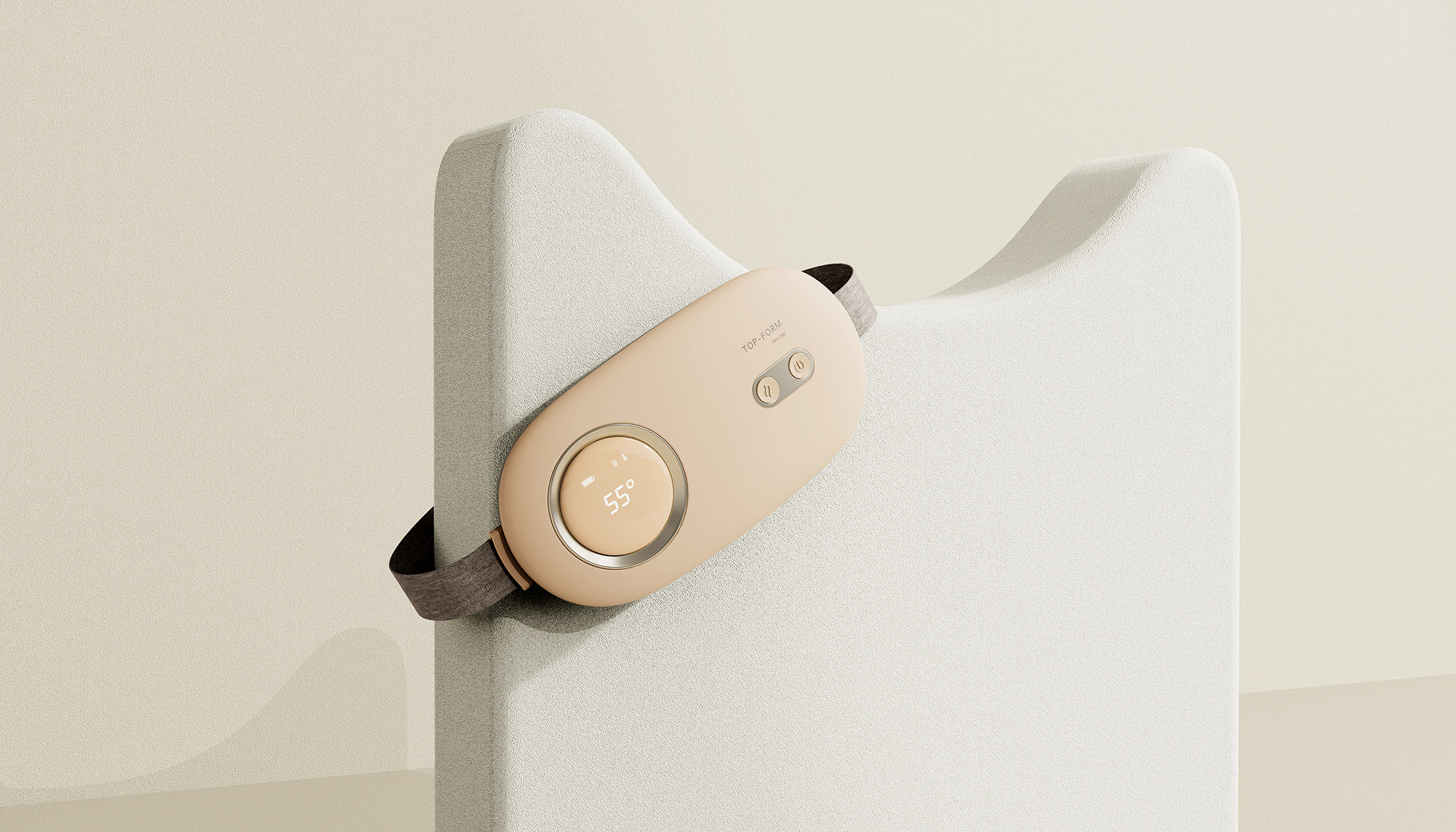 Warm palace belt，Appearance design，Structural design，Upper bearing design，electronic product，Ladies Care Products，