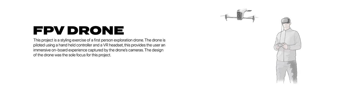 product design，FPV UAV，Talon FPV Drone，Modeling design，Nick Greca，