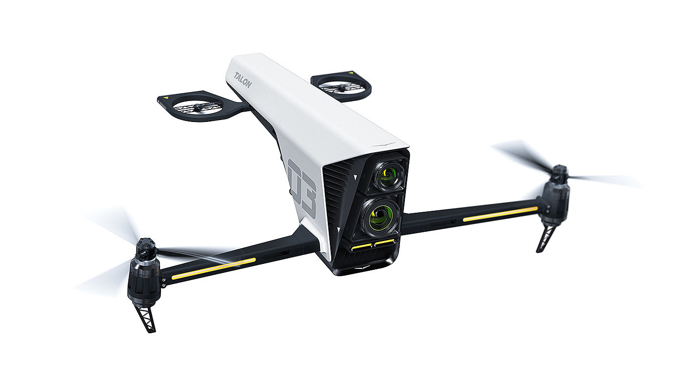产品设计，FPV无人机，Talon FPV Drone，造型设计，Nick Greca，