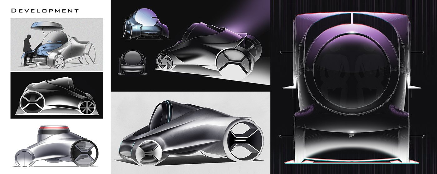 conceptual design，Automobile design，Stargazers，Futurism，Hyunsik Moon，ZODIAC，