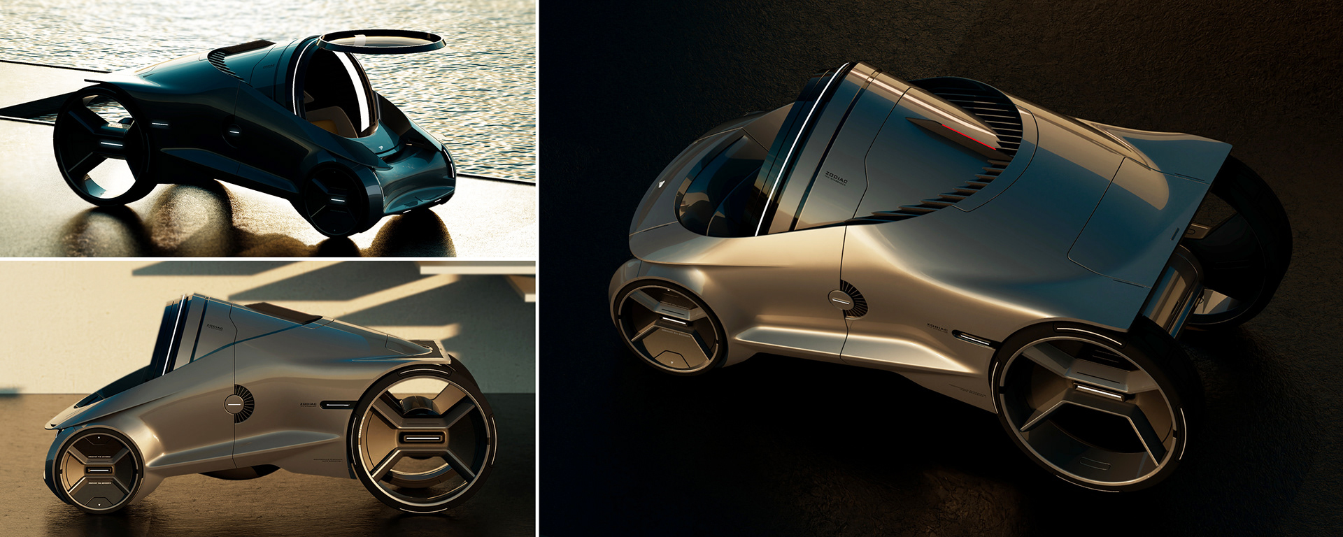 conceptual design，Automobile design，Stargazers，Futurism，Hyunsik Moon，ZODIAC，