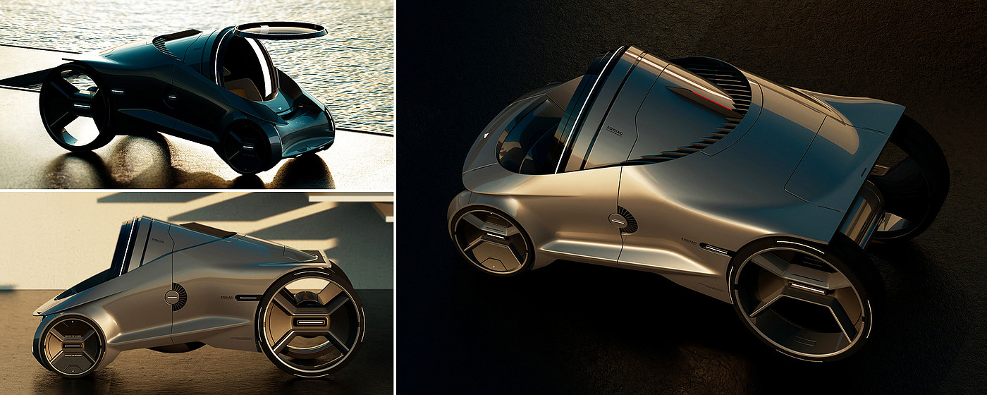 conceptual design，Automobile design，Stargazers，Futurism，Hyunsik Moon，ZODIAC，