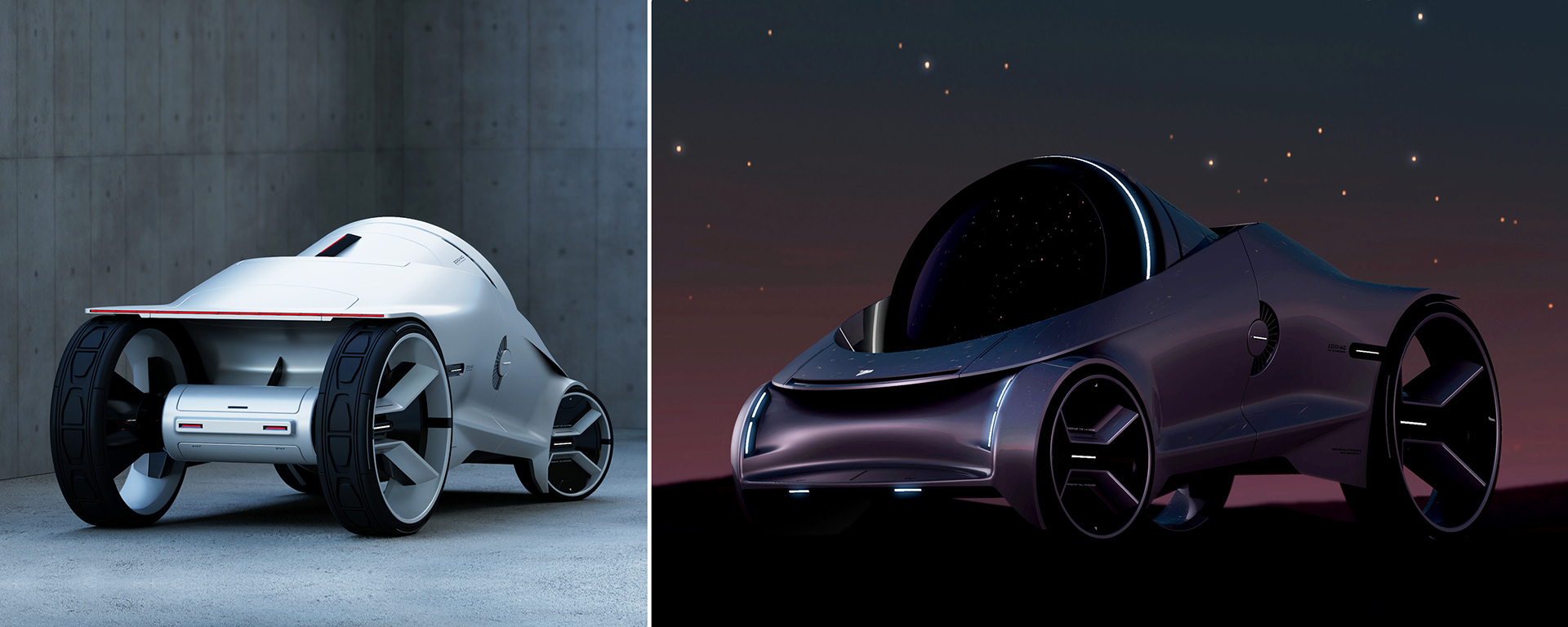 conceptual design，Automobile design，Stargazers，Futurism，Hyunsik Moon，ZODIAC，