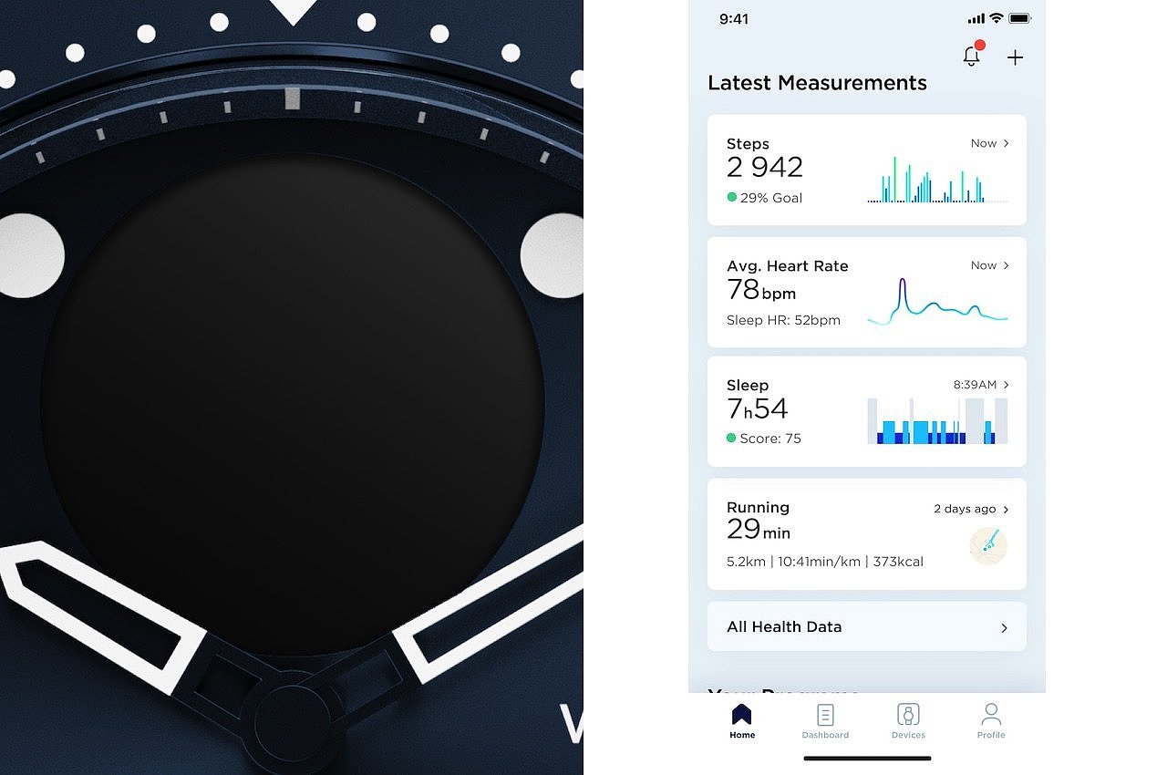 Withings，健康跟踪，监控功能，智能手表，时尚，